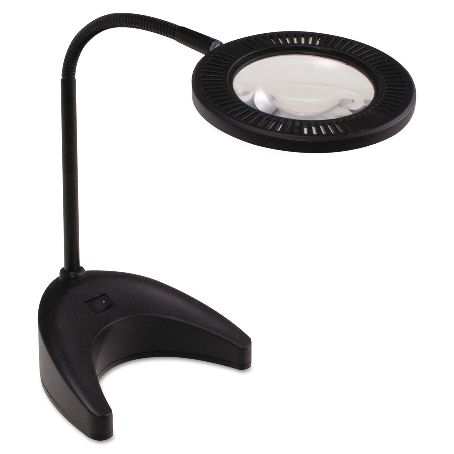Flexible LED Desk Lamp with Adjustable Gooseneck - Black (L9142BK) - Perfect for Home Office, Study, Reading & Crafting