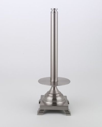 Jaclo TH-10-SN Stainless Steel Free Standing Paper Towel Holder, Satin Nickel Finish - Perfect for Kitchen, Bathroom, and Office Use