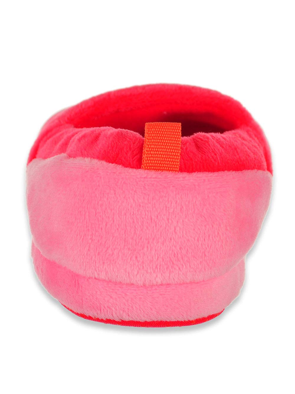 JoJo Siwa Girls' Slippers for Toddlers & Little Kids - Fuchsia Pink Fuzzy House Shoes for Playtime & Indoor Comfort