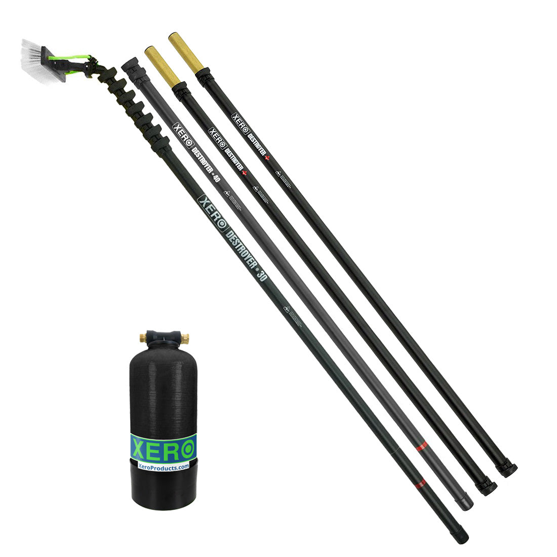 XERO DI Tank Package - High Purity Deionized Water System for Car Detailing, Window Cleaning, and Aquarium Maintenance