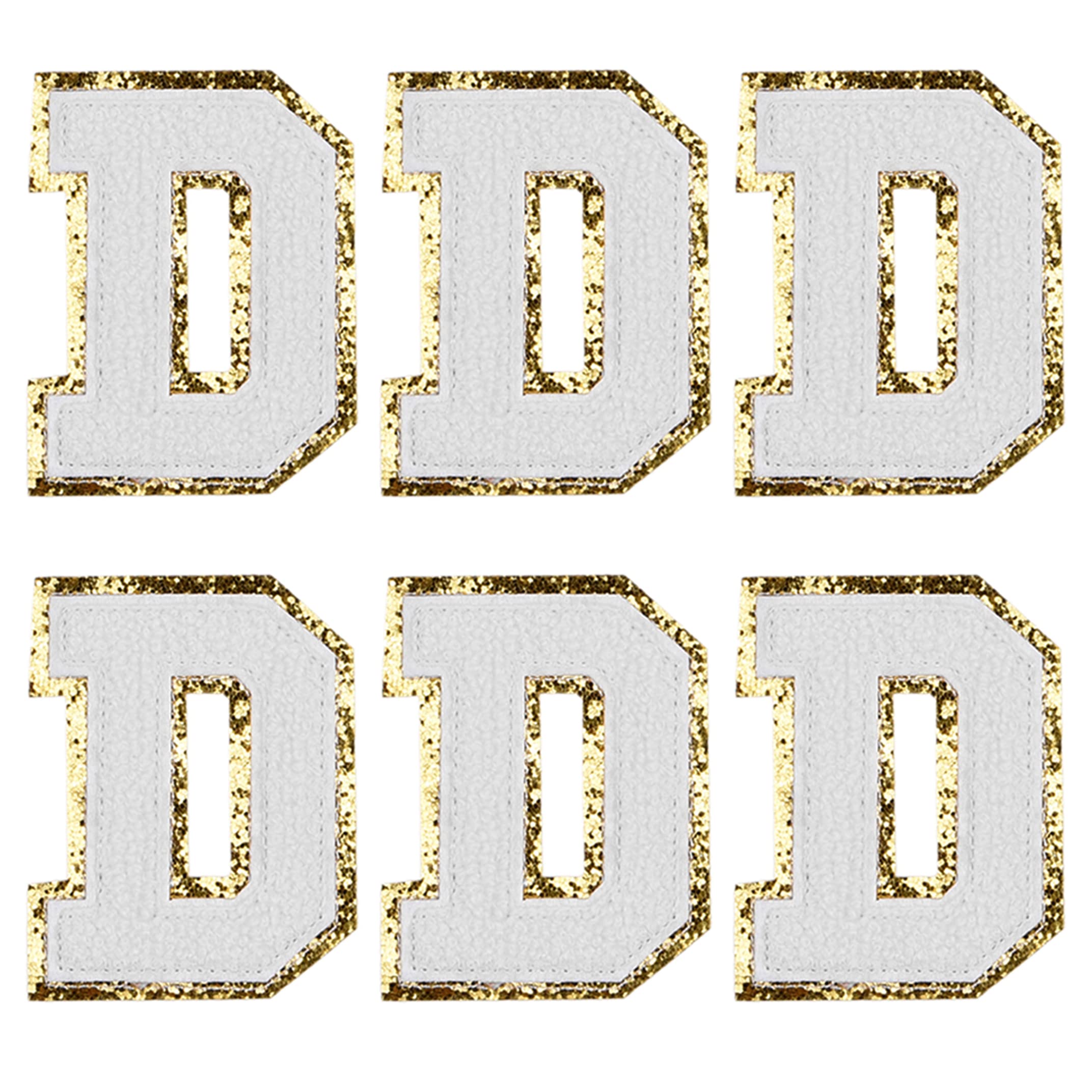 Kare & Kind Iron On Letter Patches - A-Z Alphabet Chenille Embroidered Patches for Clothing, Shirts, Uniforms, Jackets, Bags & Hats - DIY Sewing & Crafting Supplies - Perfect for Customizing Apparel, School Uniforms, Fashion Accessories & Handmade Gifts