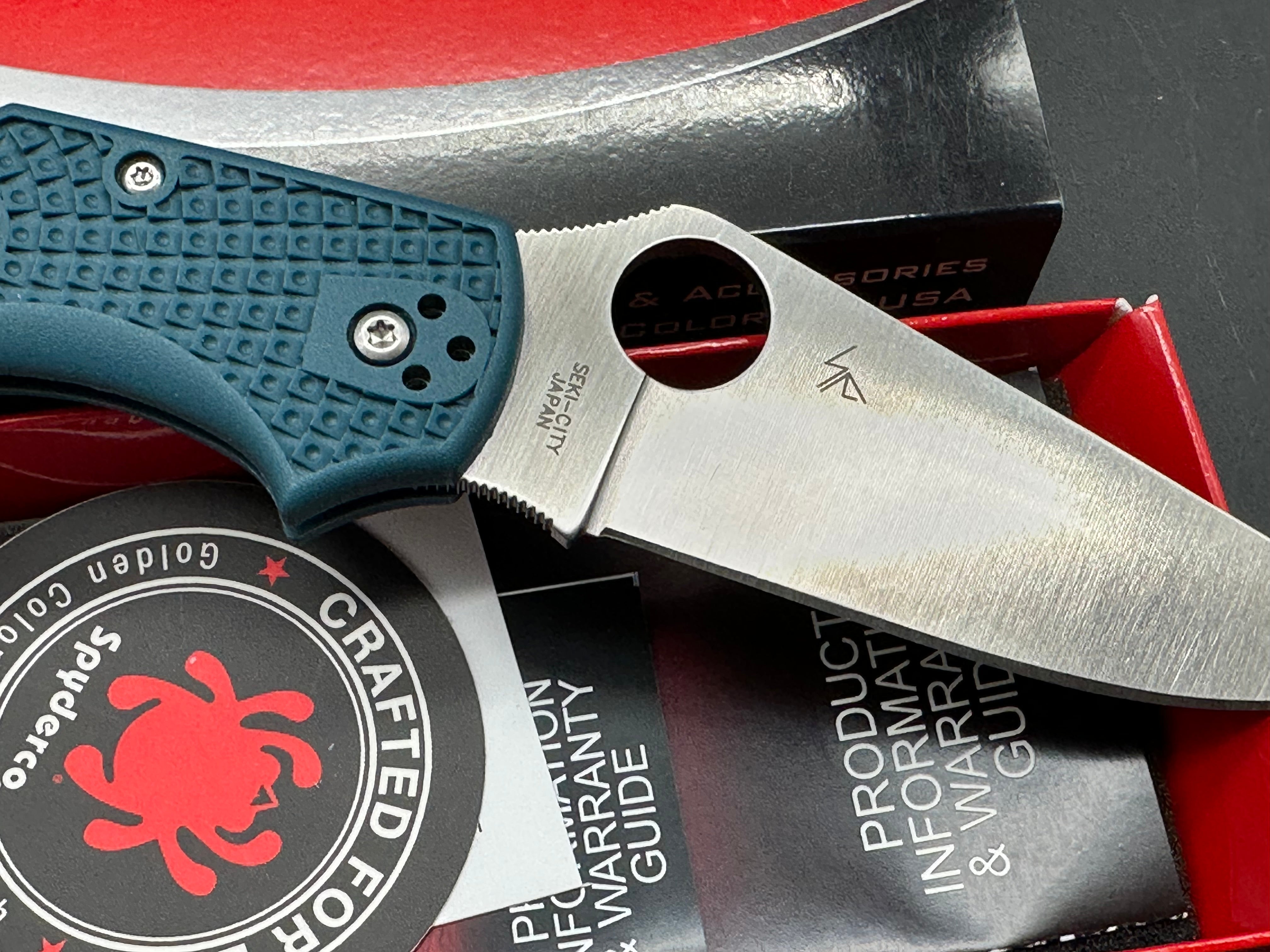 Spyderco Stretch 2 Lightweight Folding Knife - 3.48