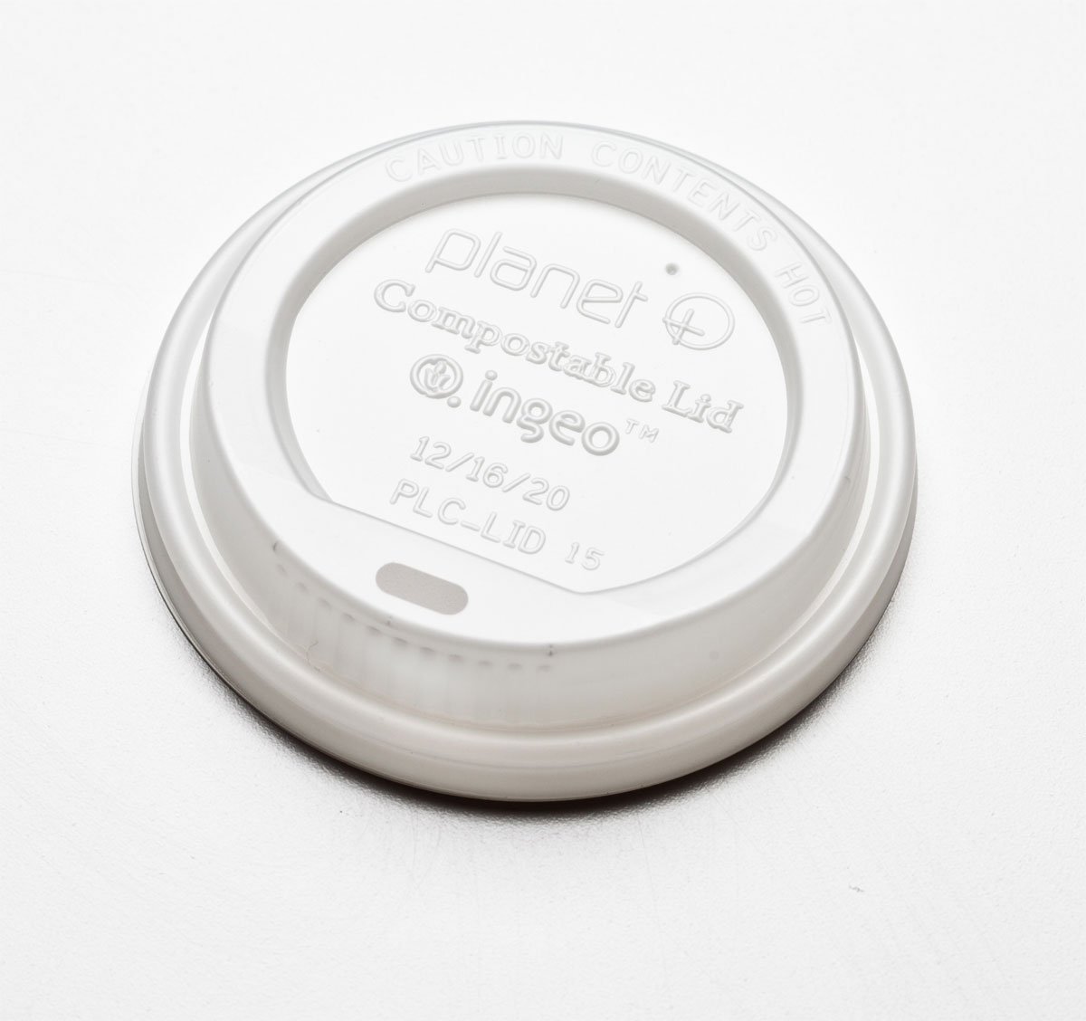 Eco-Friendly Compostable Hot Cup Lids for 10-16oz Cups - 1000 Pack | Sustainable Coffee Lids for Cafes, Takeout & Office Use