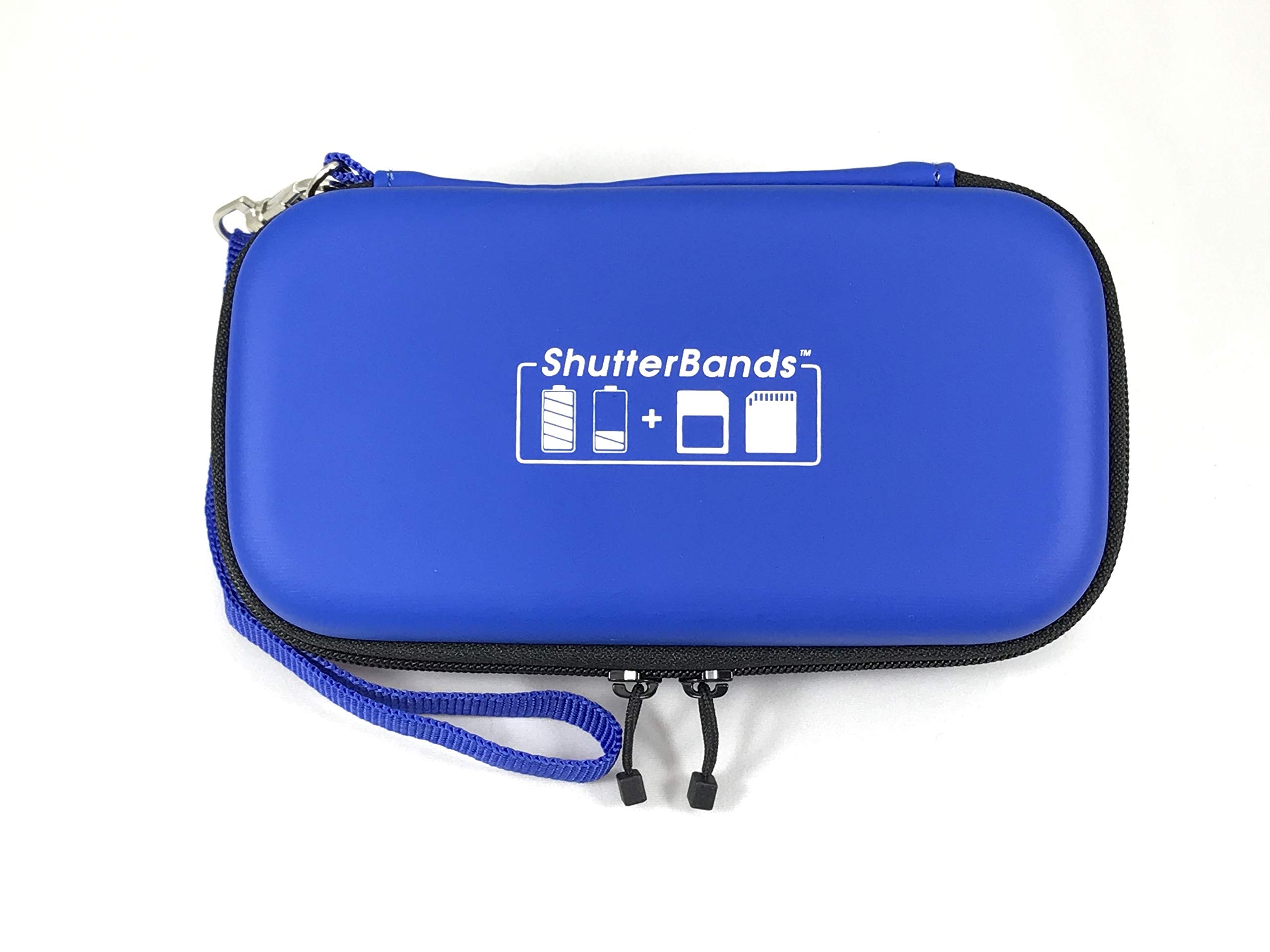 BLH-1 Replacement Battery & Card Case for Olympus Cameras - Compatible with Olympus OM-D E-M1 Mark II/III (Blue) - Perfect for Travel Photography & Outdoor Adventures