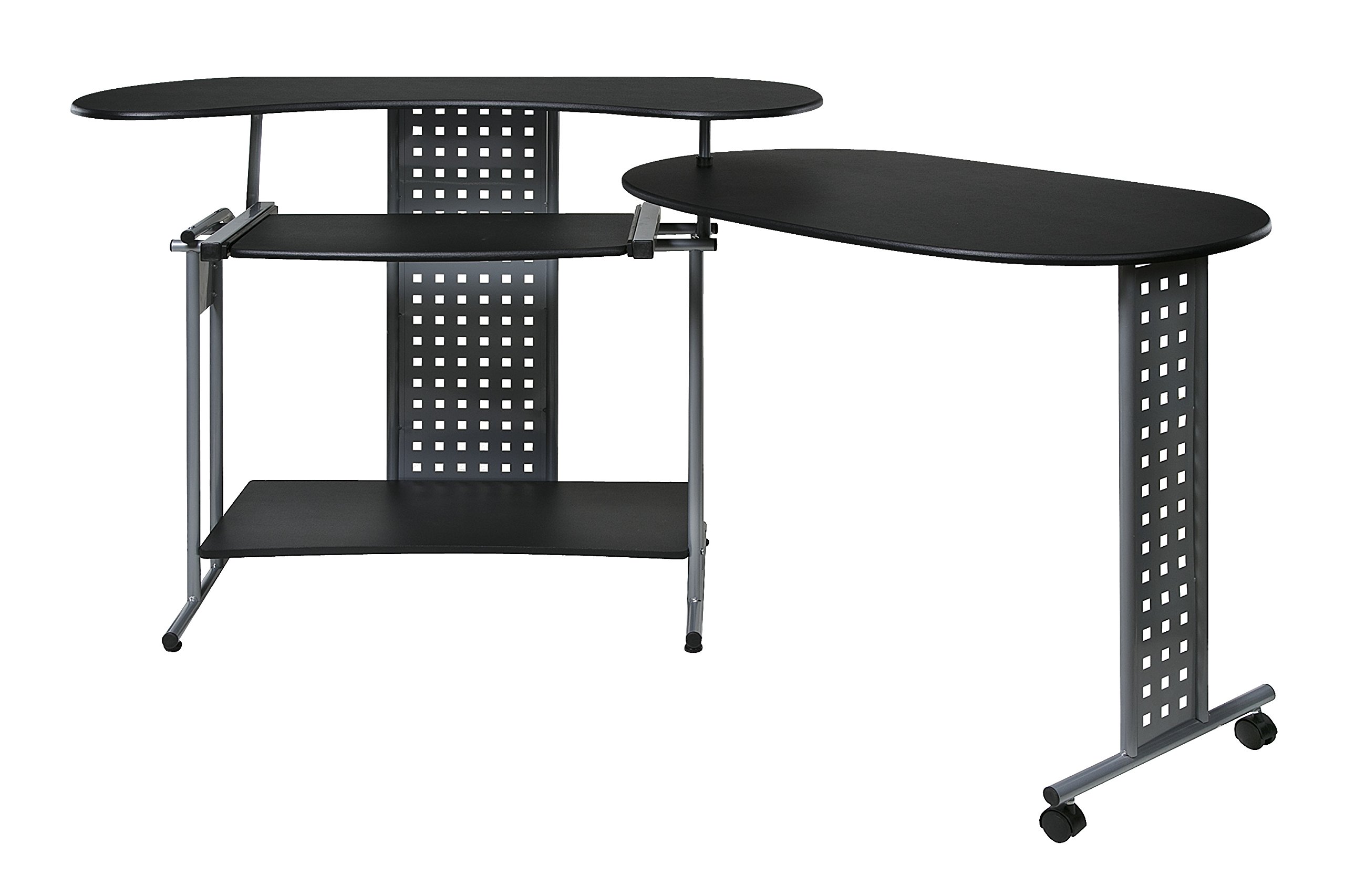 OneSpace Regallo Black Computer Desk for Home Office