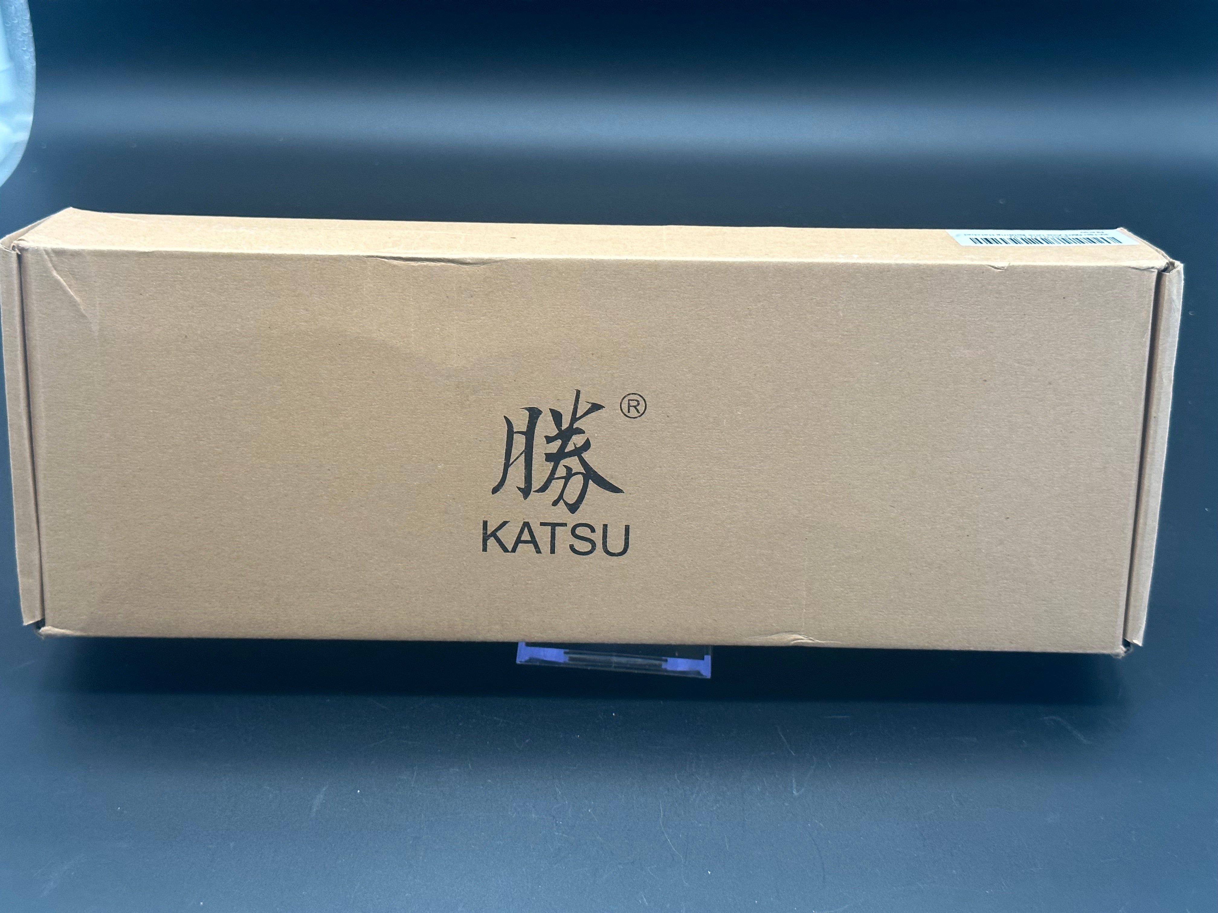 Premium KATSU + Nemoto FA01 Japanese Chef Knife - High Carbon Stainless Steel Blade for Professional Cooking, Slicing, and Dicing - Perfect for Home Chefs & Culinary Enthusiasts