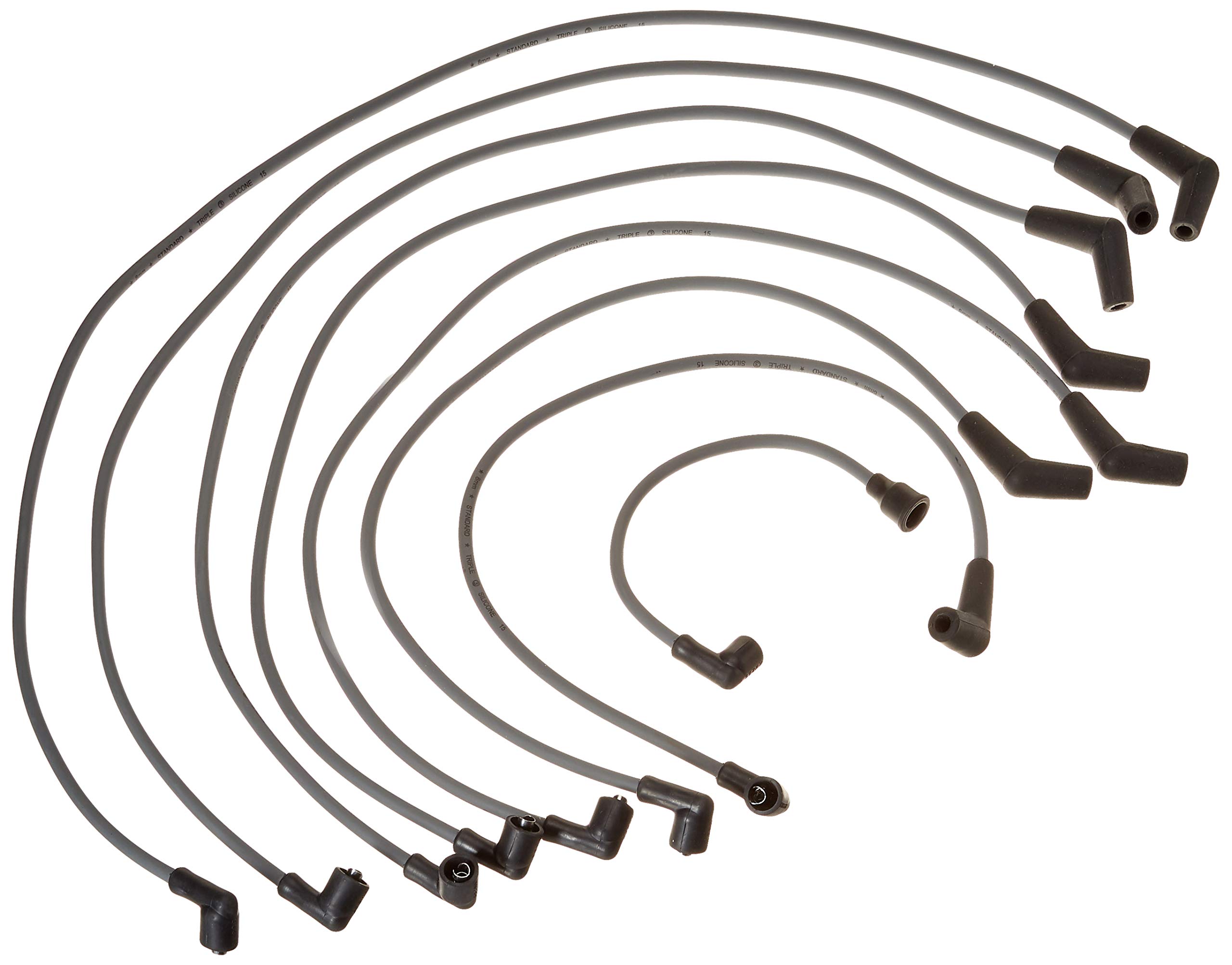 High-Performance Spark Plug Wire Set for Cars & Trucks - Durable Ignition Wires for Smooth Engine Performance - Ideal for DIY Auto Repair & Vehicle Maintenance