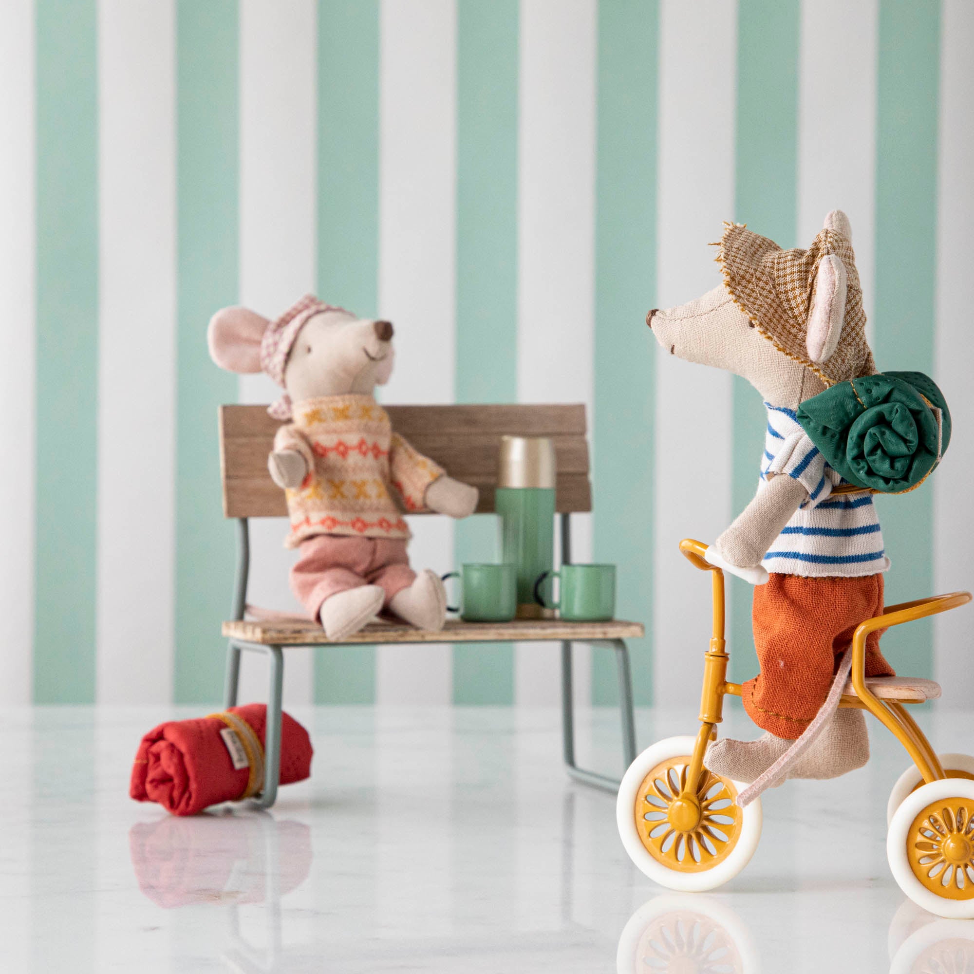 Tricycle Storage Cover - Waterproof Mouse Design for Kids' Outdoor Play - Perfect for Backyard, Park, and Playground Use