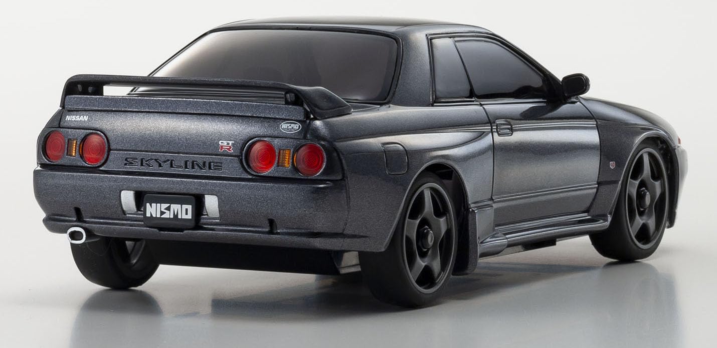 Kyosho MZP469GM ASC MA-020 Nissan Skyline GT-R Mini RC Drift Car - 1/28 Scale Ready-to-Run Model for Adults & Kids - Perfect for Drifting, Racing & Collecting