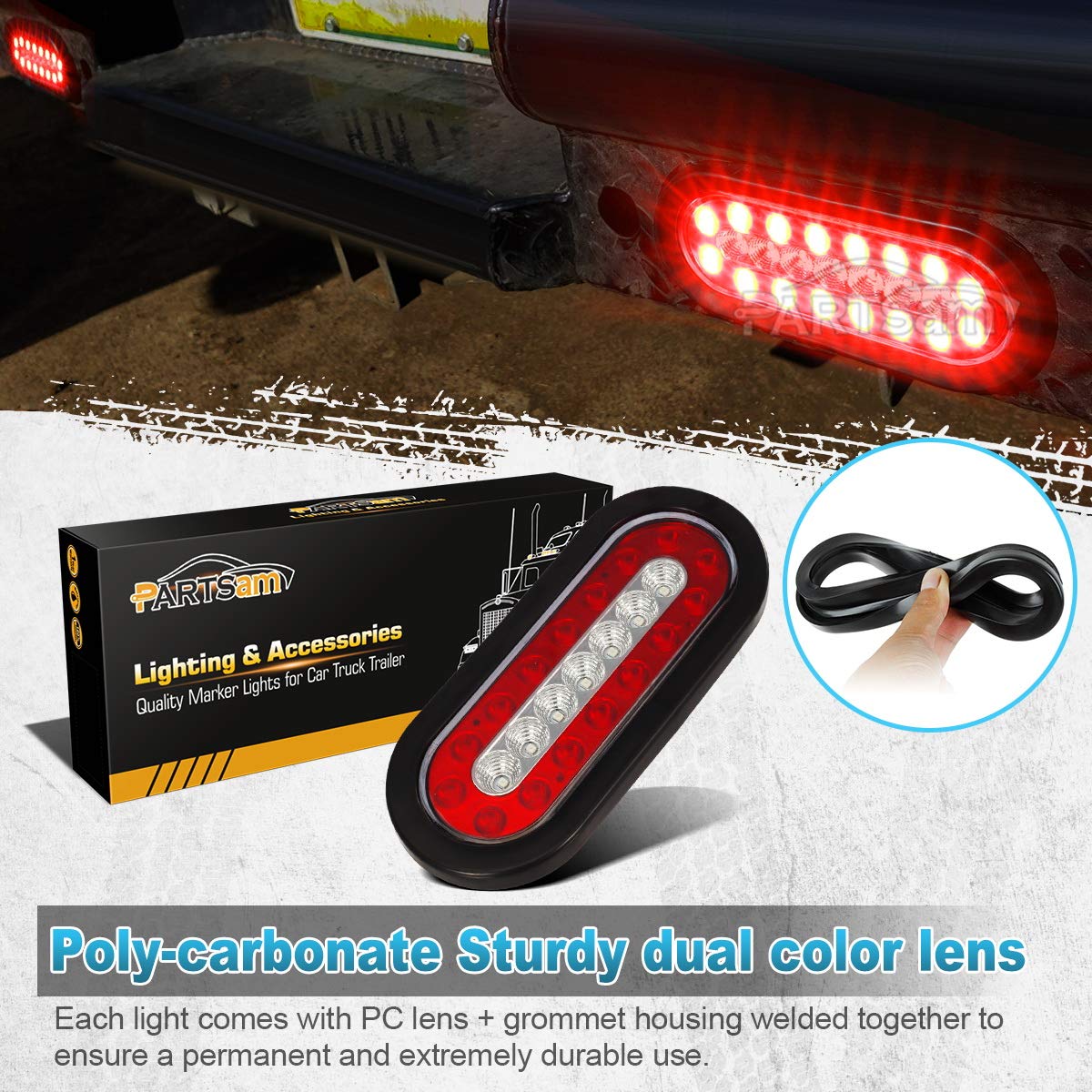 Partsam 2-Pack 6.3