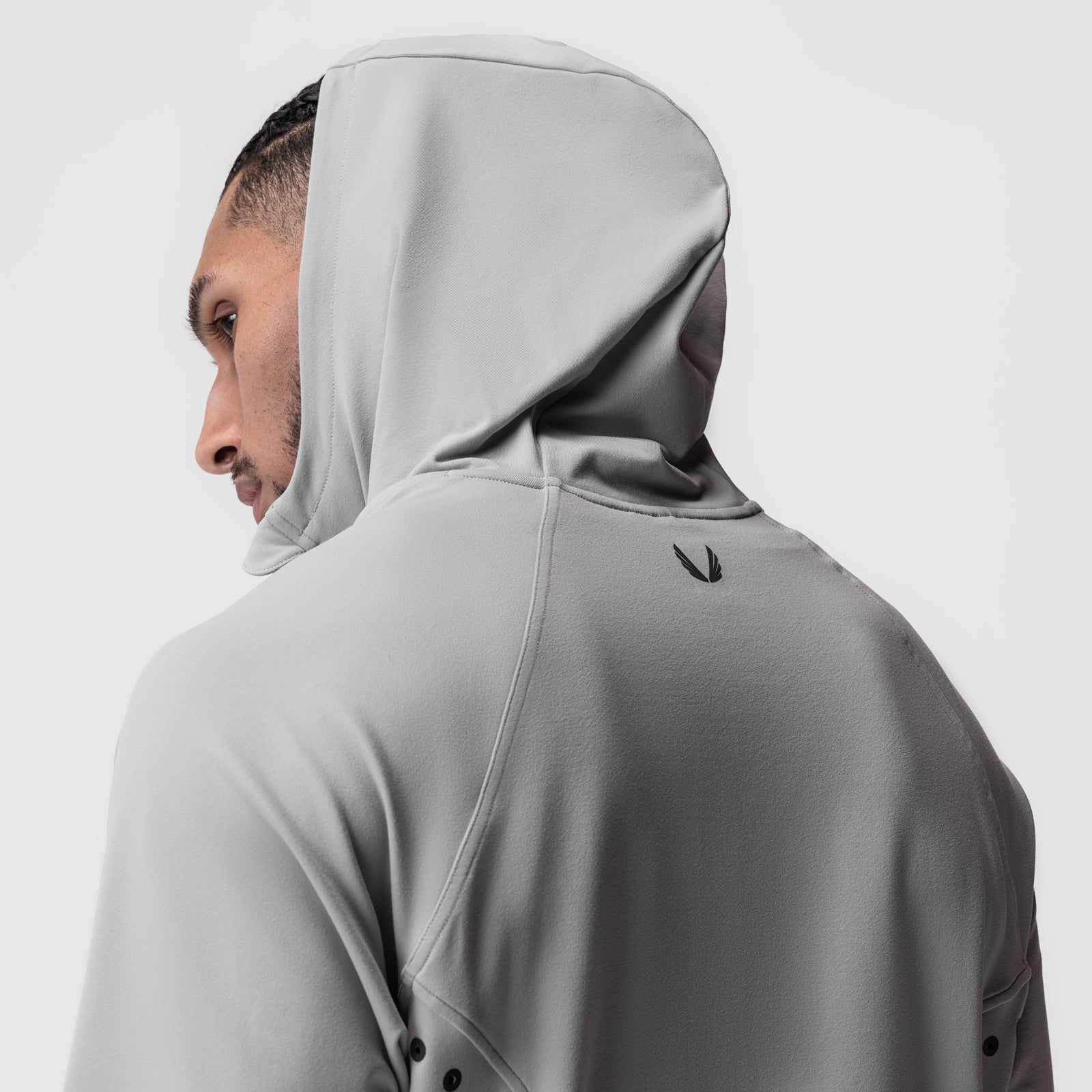 0943 Performance Fleece Zip Hoodie for Men & Women - Slate Grey | Warm & Comfortable Pullover for Outdoor Activities, Gym & Casual Wear