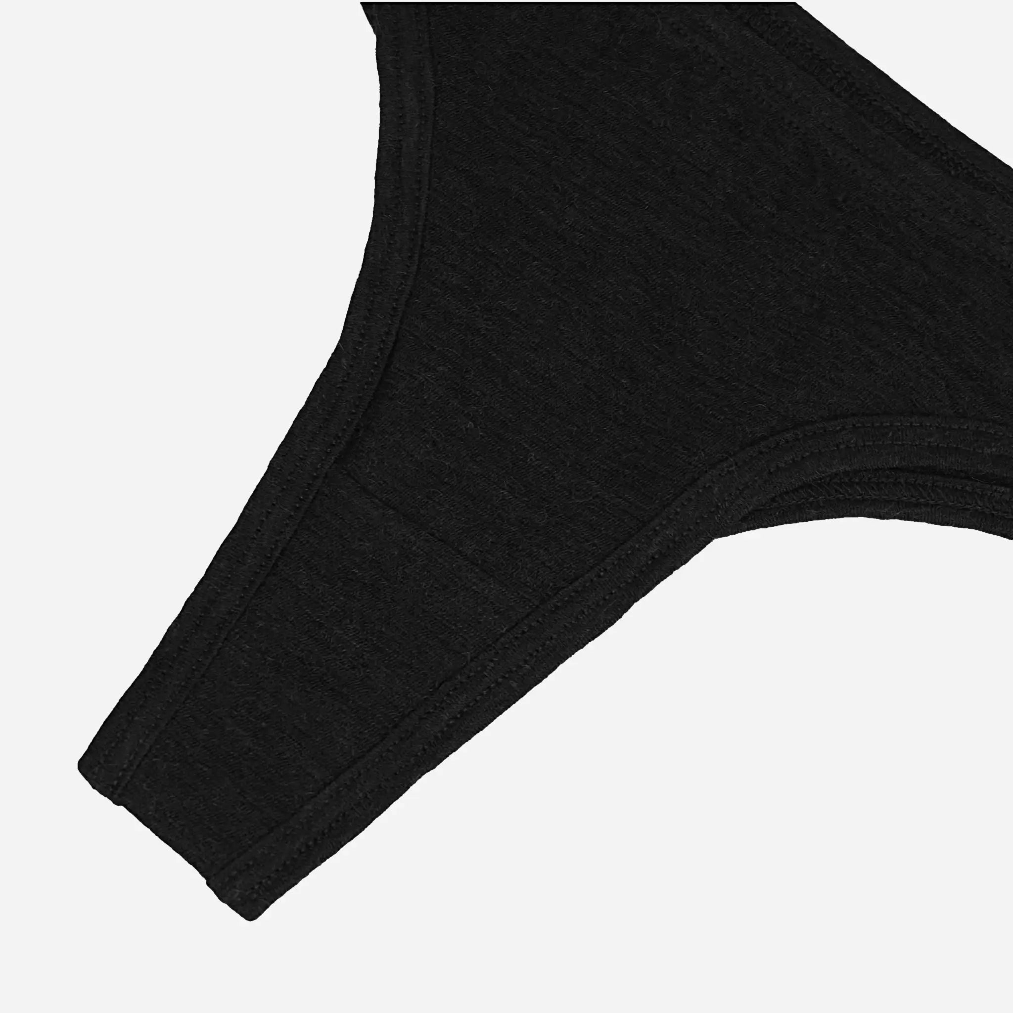 Ultra-Soft Women's Alpaca Wool Thong Underwear - 160 GSM Lightweight & Breathable for All-Day Comfort - Perfect for Travel, Yoga & Everyday Wear