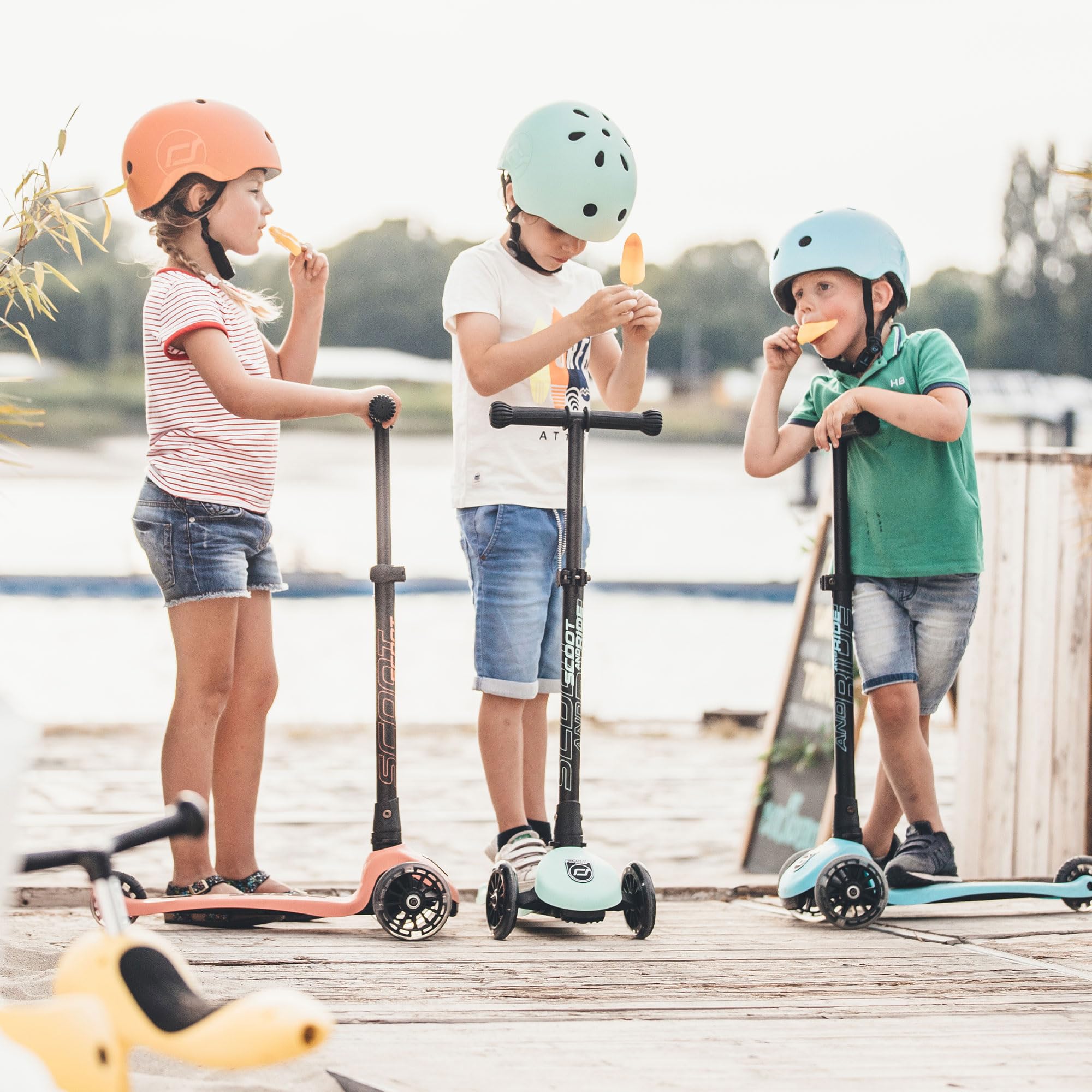 **Best Toddler Push Scooter - 3-in-1 Stand-Up Ride-On Scooter for Kids Ages 1-5 | Foldable & Adjustable | Indoor & Outdoor Play, Park, Backyard Fun**