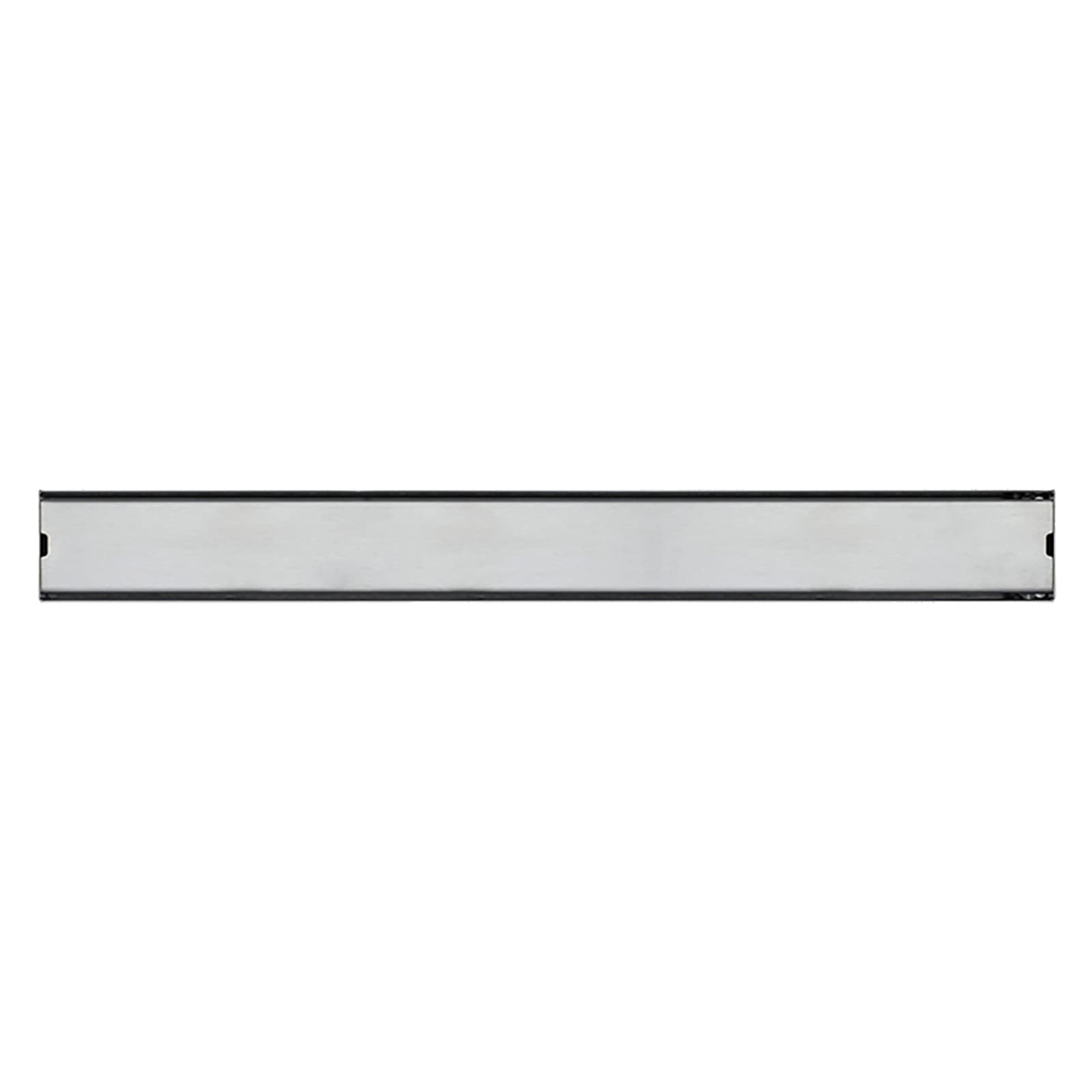 GLYYRLR 60cm Linear Shower Drain - Brushed 304 Stainless Steel Bathroom Floor Drain with Removable Pattern Grate & Hair Strainer | Perfect for Modern Walk-in Showers, Wet Rooms, and Spa Bathroom Designs