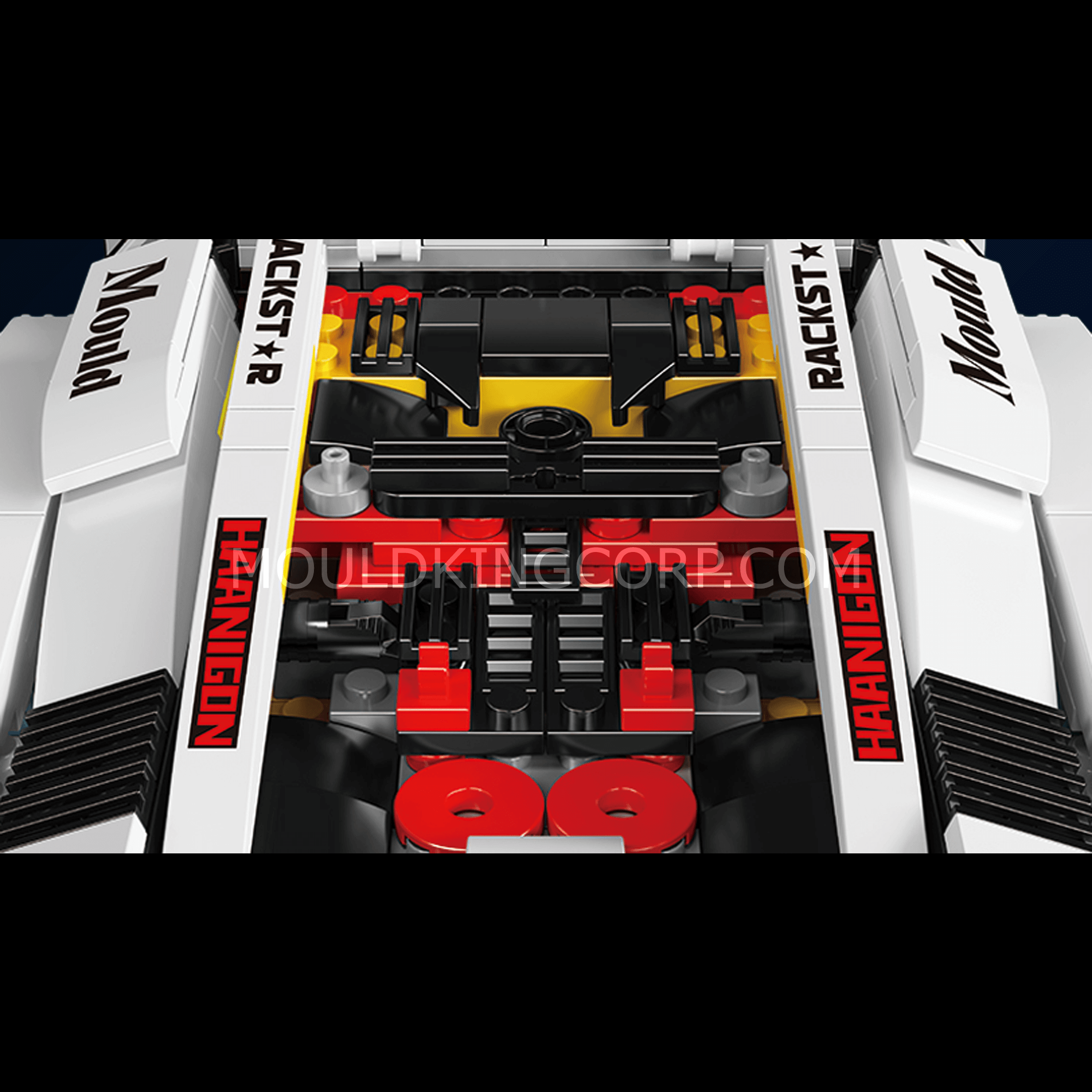 Mould King 13194 Remote Control Car Model Kit - 80s Italian Lamborghini Countach Replica | 1,384 PCS Building Blocks for Adults & Teens | Perfect for Collectors, DIY Enthusiasts & Home Decoration