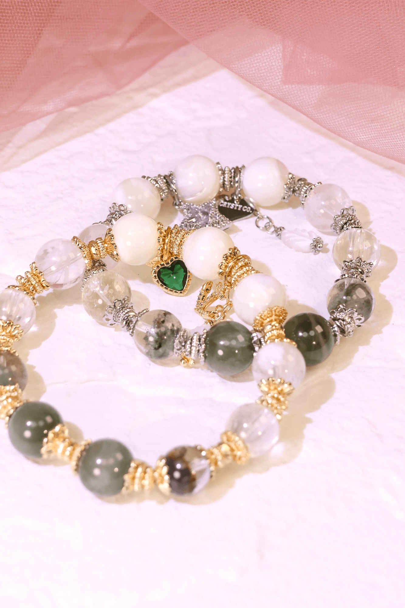 Seaside Chic Seaweed Cavern Bracelet - Handmade Boho Beach Jewelry for Women | Perfect for Summer Vacations, Beach Weddings & Coastal Fashion Accessories