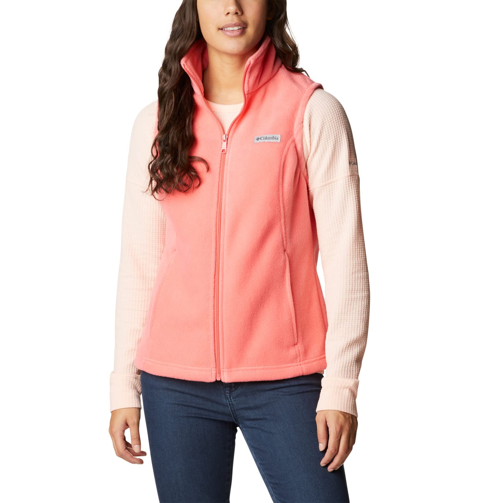 Columbia Women's Benton Springs Fleece Vest - Lightweight, Warm & Stylish for Hiking, Camping & Outdoor Activities