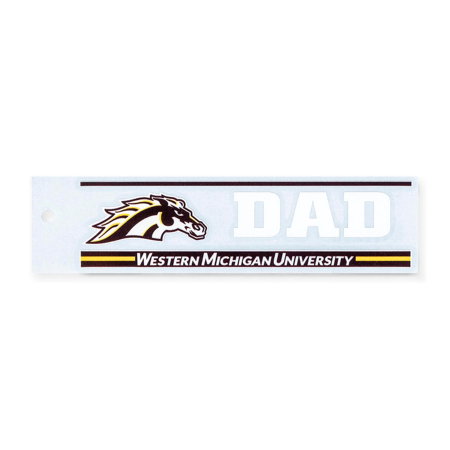 Western Michigan Dad Bar Decal - Funny & Customizable Beer Lover Gift for Fathers - Perfect for Man Cave, Garage, or Home Bar Decor
