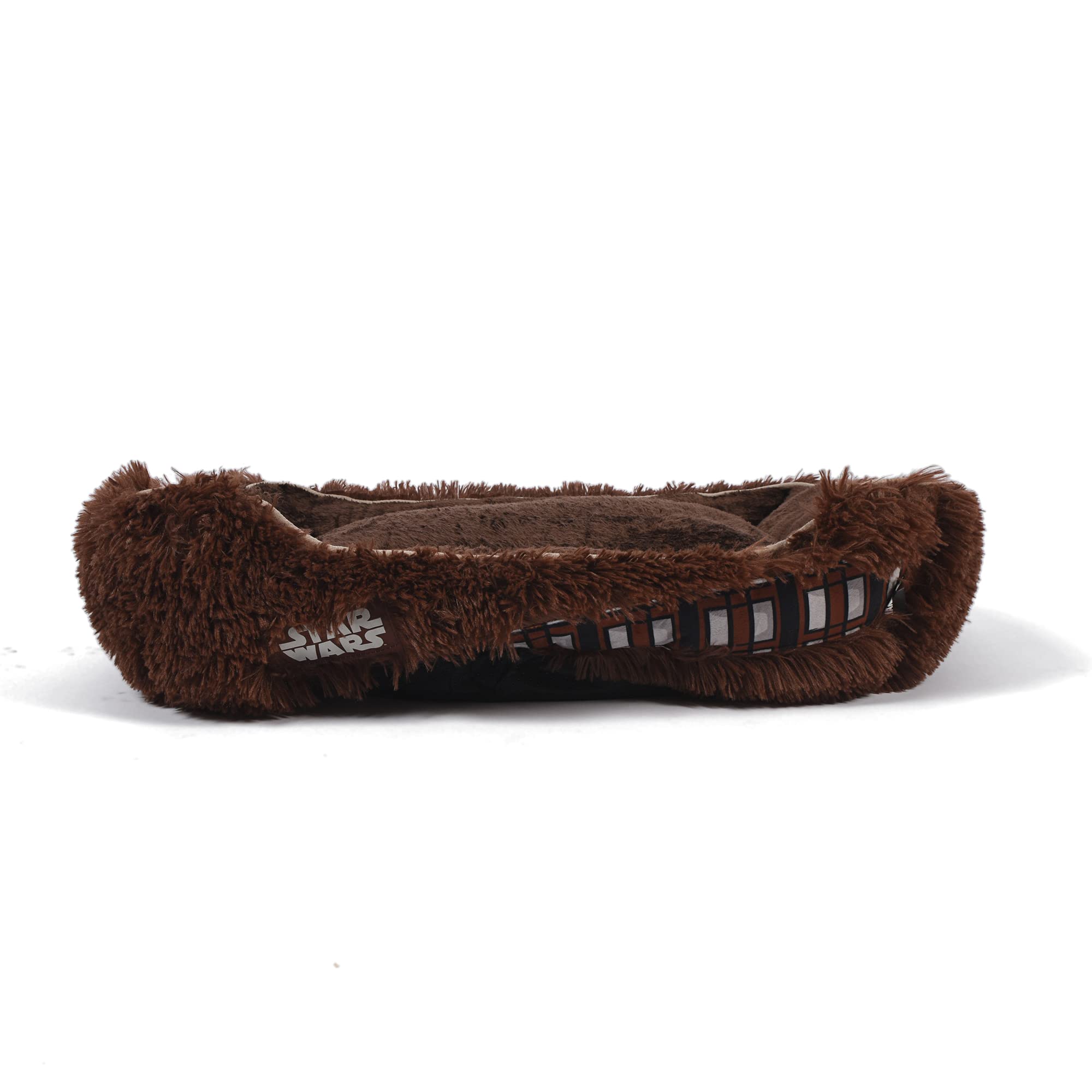 Star Wars Themed Washable Plush Dog Bed - Durable Elevated Pet Bed for Puppies & Dogs - Perfect for Cuddling, Napping & Star Wars Fans - Ideal for Home, Office & Travel Use