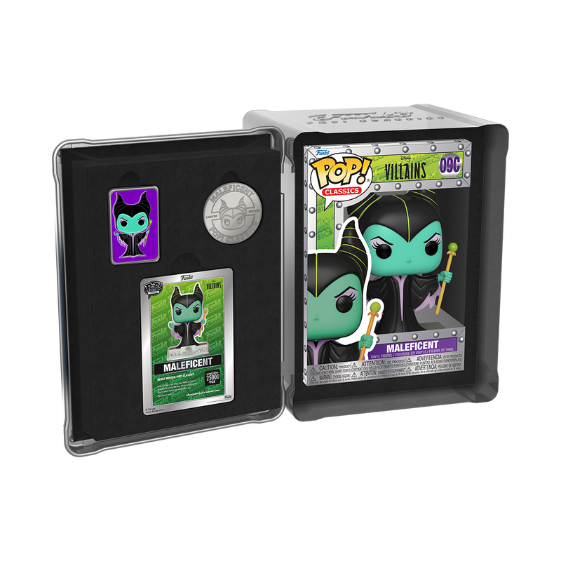 Disney Pop! Classics Maleficent Funko 25th Anniversary #09C Collectible Vinyl Figure – Perfect for Disney Fans, Collectors, and Home Decor