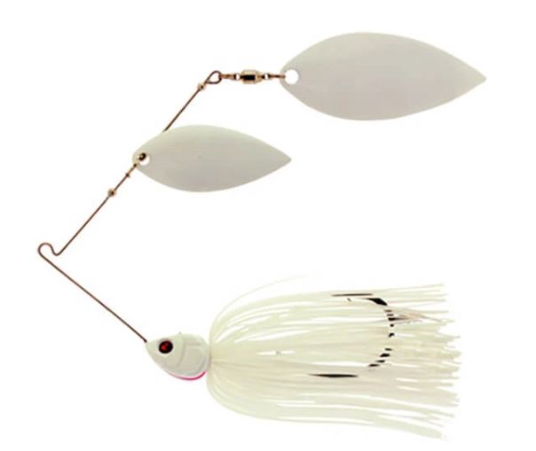 Premium Bling Spinnerbait Fishing Lure with Flashy Blades - Perfect for Bass, Walleye, and Pike Fishing in Lakes & Rivers