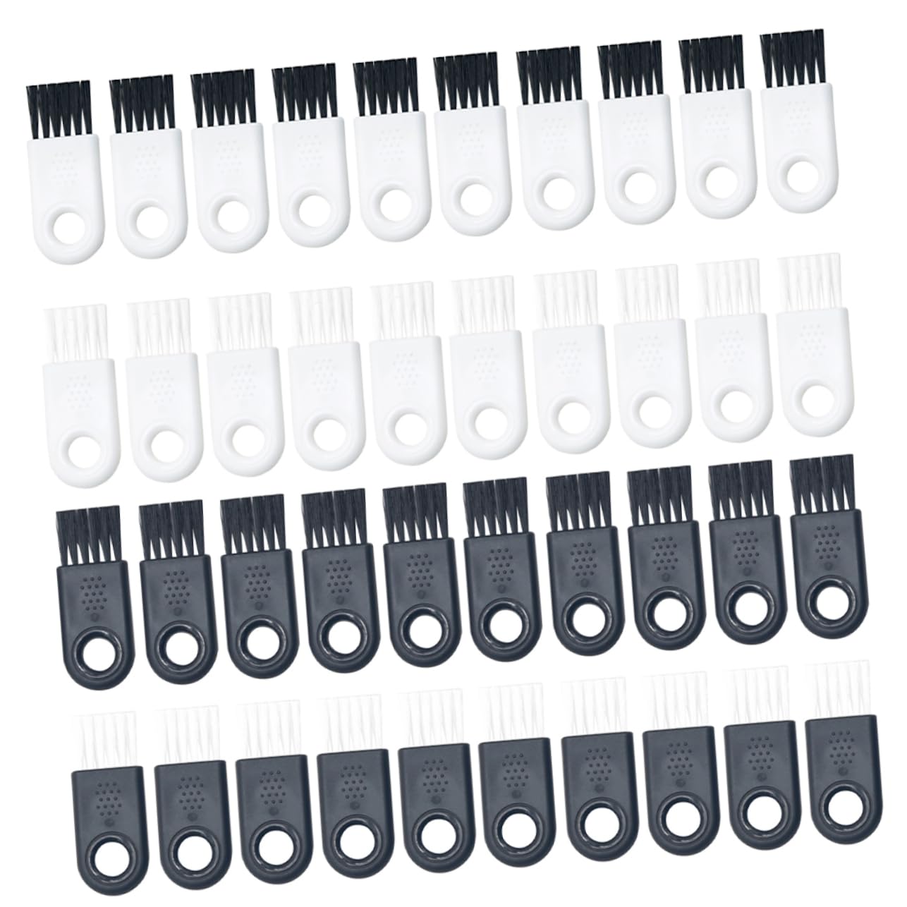 Healeved 40Pcs Electric Razor Cleaning Brushes - Premium Hair Clipper Maintenance Kit for Electric Shaver Grooming & Care - Perfect for Home, Salon & Barber Shop Use