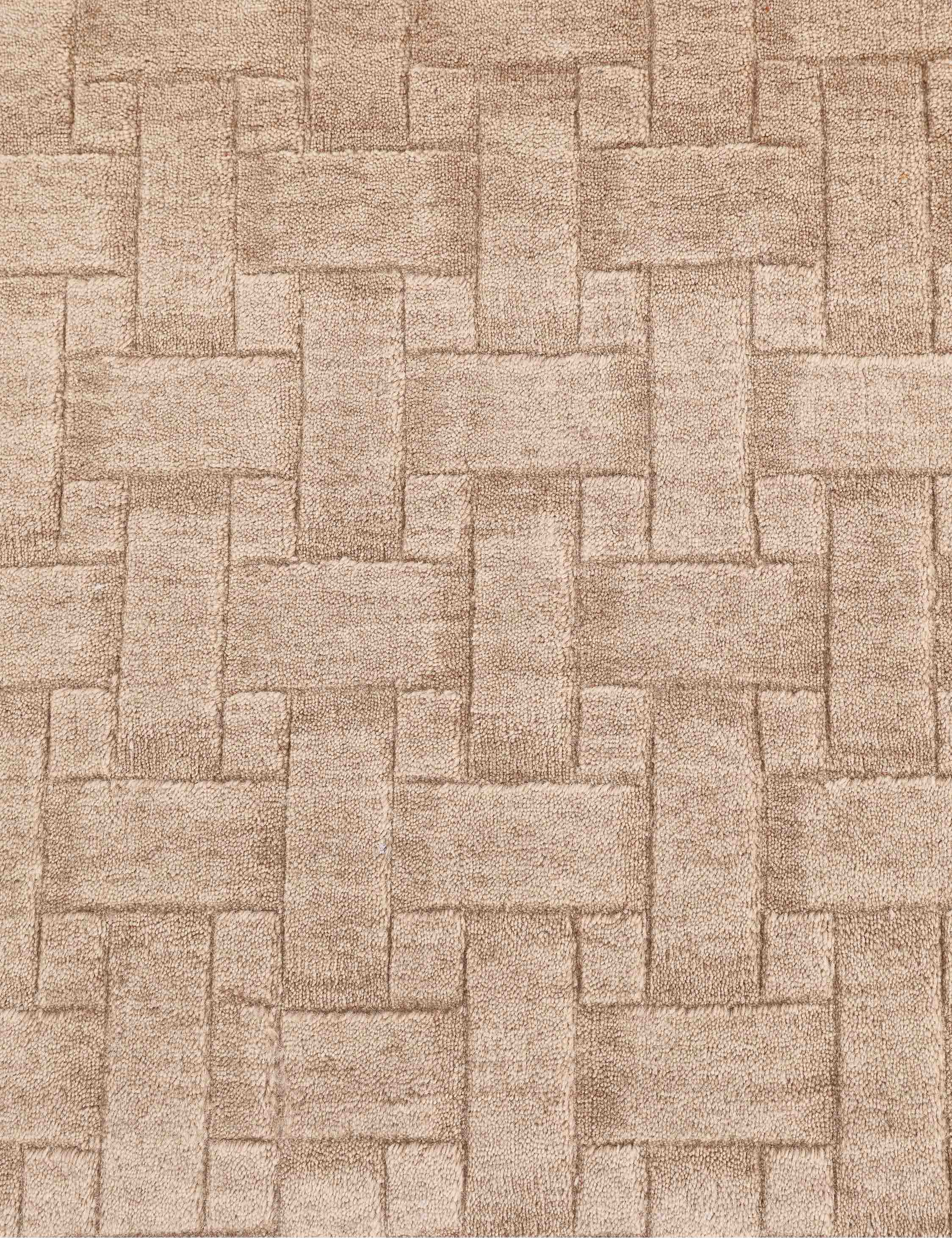 Brena Hand Loomed Wool Blend Area Rug - Soft & Durable for Living Room, Bedroom or Office Decor
