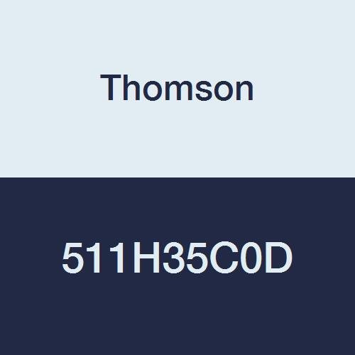 Thomson 511H35C0D Narrow High Grade Linear Carriage - Ball Type, Clearance Preload, Low Drag Seals, Duralloy Thin Dense Chrome - 35 Size (70mm Width x 41mm Height x 111.6mm Length) - Perfect for CNC Machines, 3D Printers, and Industrial Automation Equipment