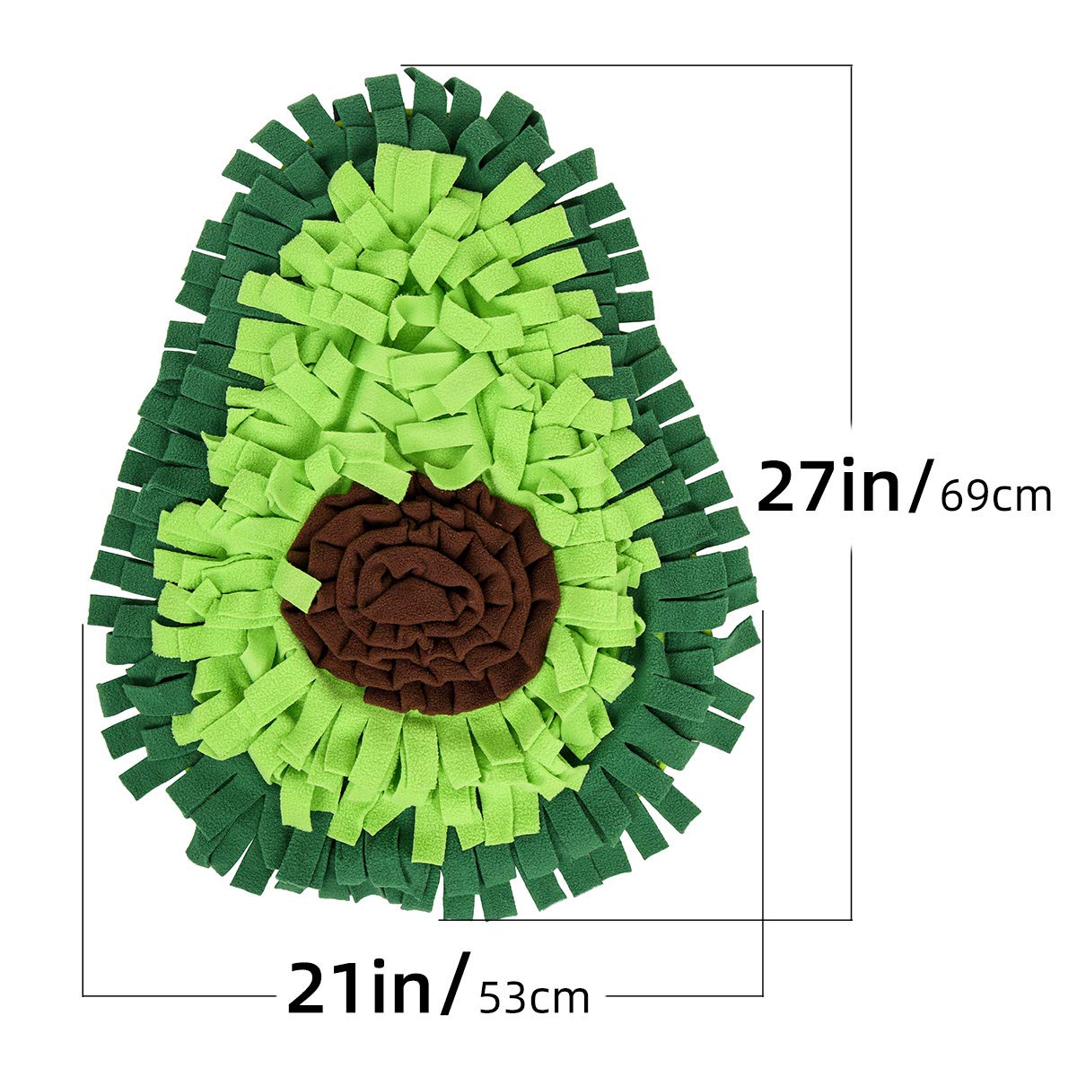 Durable Dog Snuffle Mat - Slow Feeding Pad for Pet Nosework Training & Mental Stimulation | Encourages Natural Foraging Skills, Interactive Puzzle Toy for Dogs | Perfect for Stress Relief, Mealtime Enrichment & Indoor Play
