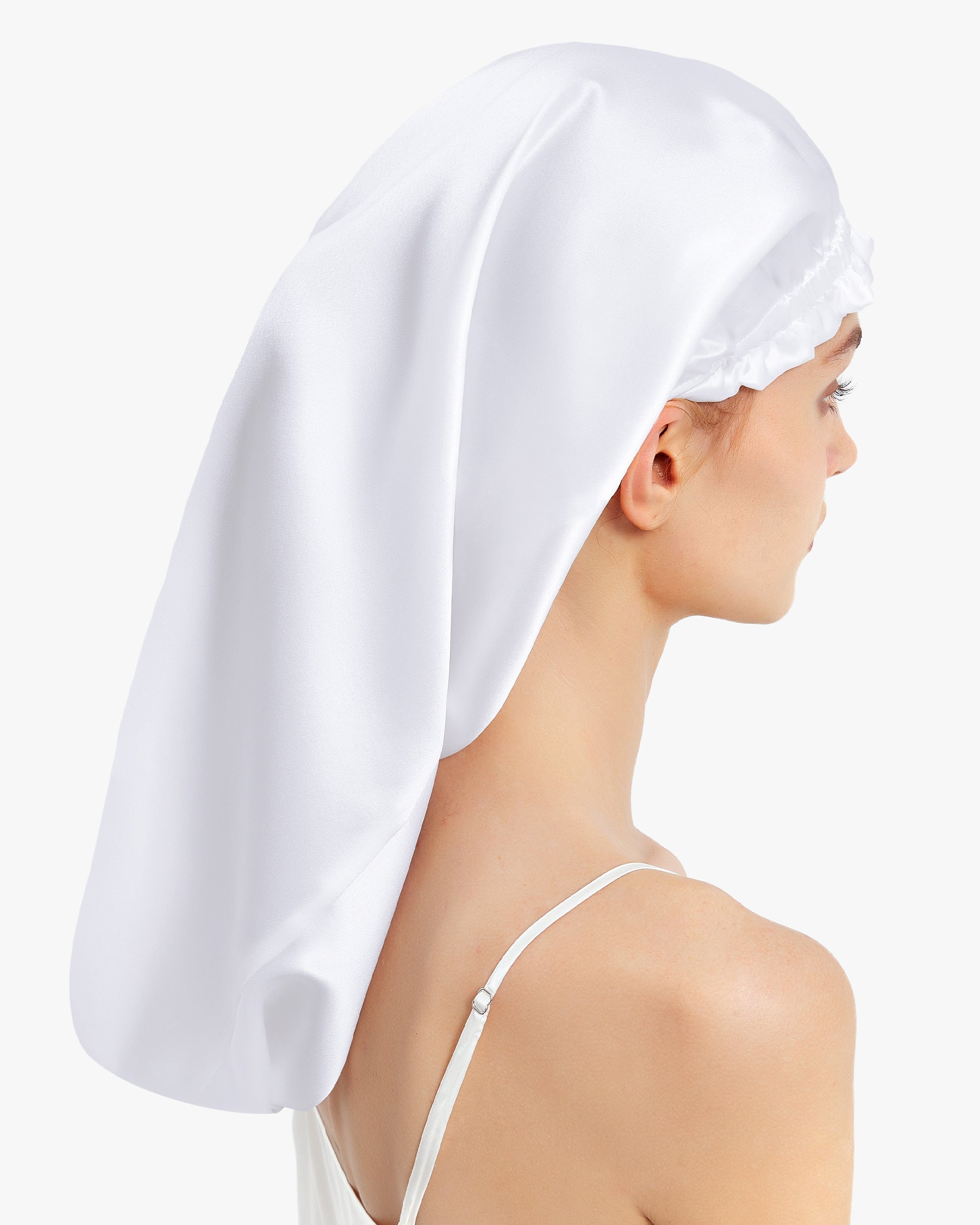 Luxury Silk Sleep Caps for Women - Soft & Breathable Hair Protection for Nighttime & Travel - Perfect for Curly Hair & Natural Hair Care