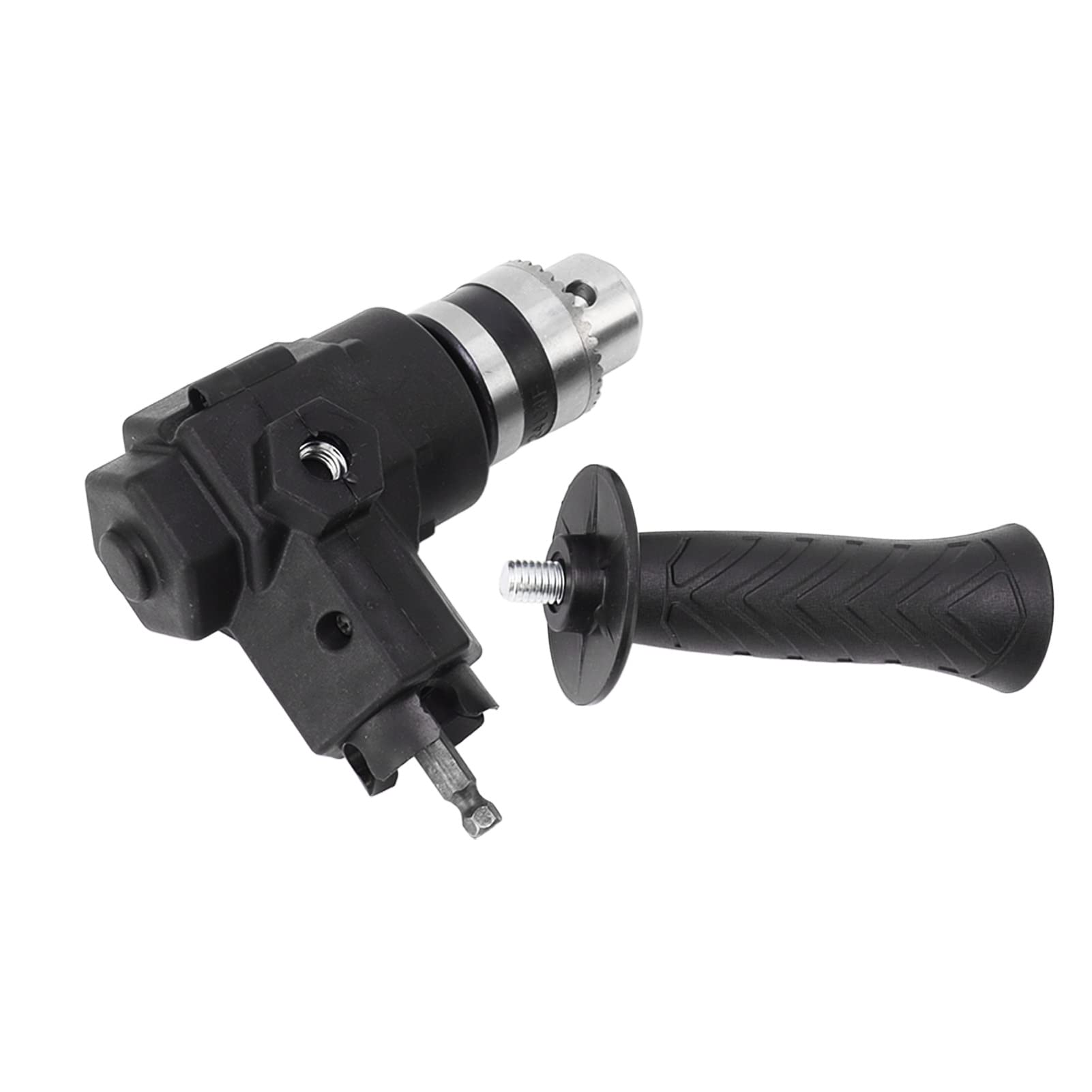 90 Degree Right Angle Drill Attachment - Professional Cordless Drill Extension for Tight Spaces & Corners | Perfect for Cabinets, Shelves, and Hard-to-Reach Areas