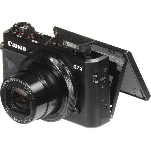 Canon PowerShot G7 X Mark II Digital Camera with 32GB SDHC Memory Card - 4K Video, 20.1MP, Wi-Fi & NFC | Perfect for Travel Photography, Vlogging & Street Shooting