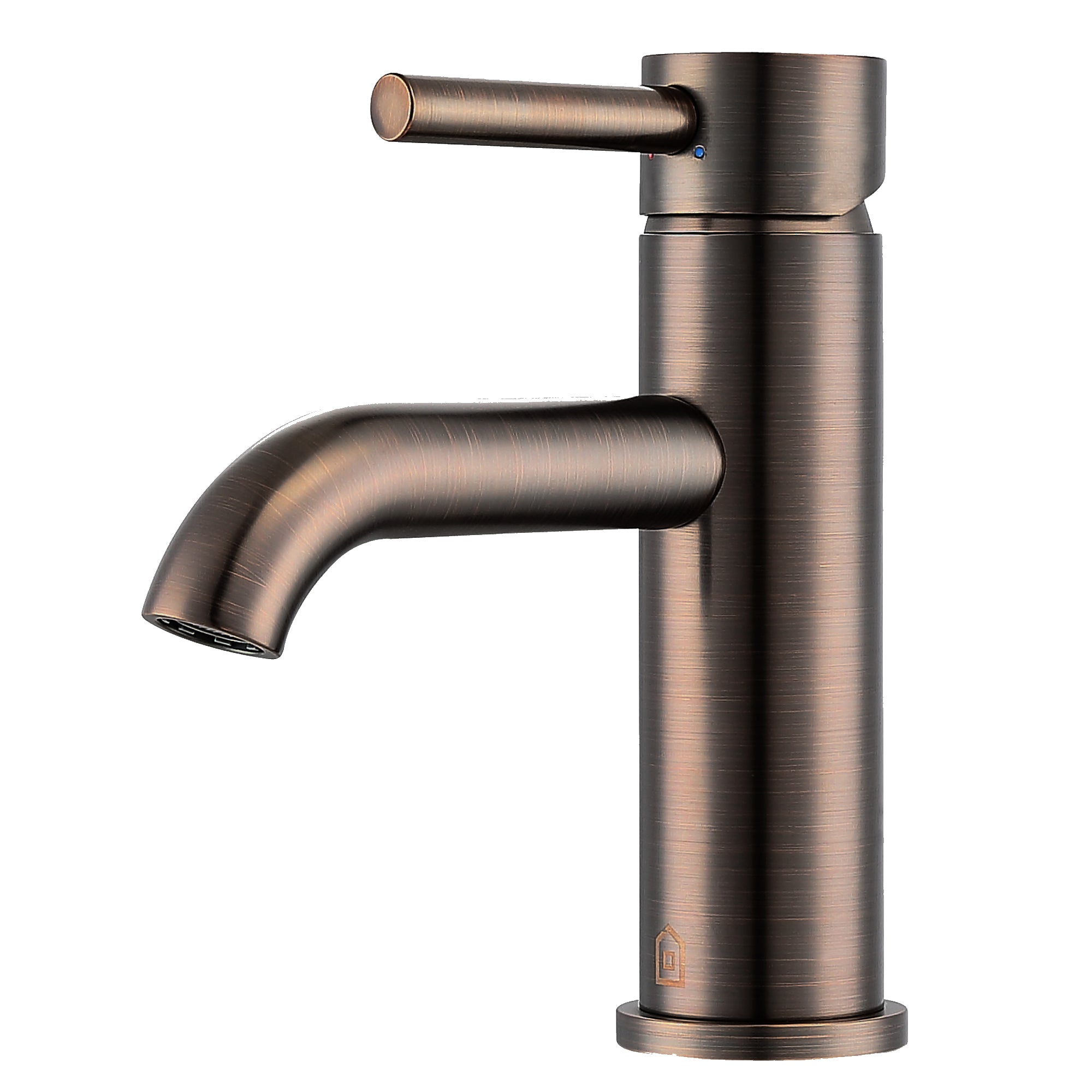 Ancona Valencia Single Handle Oil Rubbed Bronze Bathroom Faucet - Perfect for Modern Vanities and Small Space Bathrooms