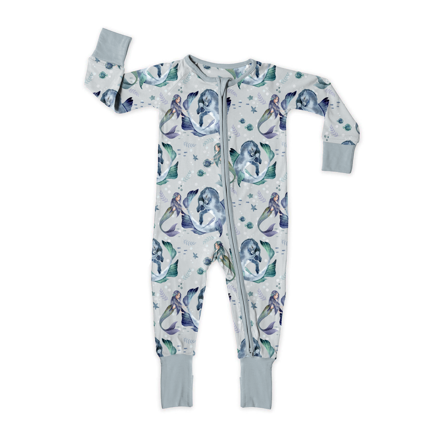 Kind Kelpie Zip Romper - Soft & Breathable Baby Jumpsuit with Easy Zipper | Perfect for Playtime, Daycare & Family Outings