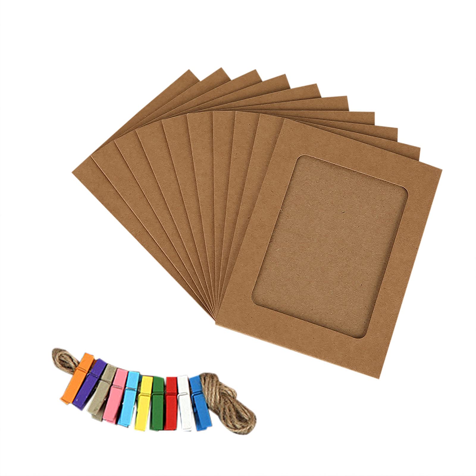 Colorful Paper Photo Frame - Wall Hanging Picture Display for Home Decor | Perfect for Living Room, Bedroom & Office Wall Art | D&D Themed Painting & Ornament