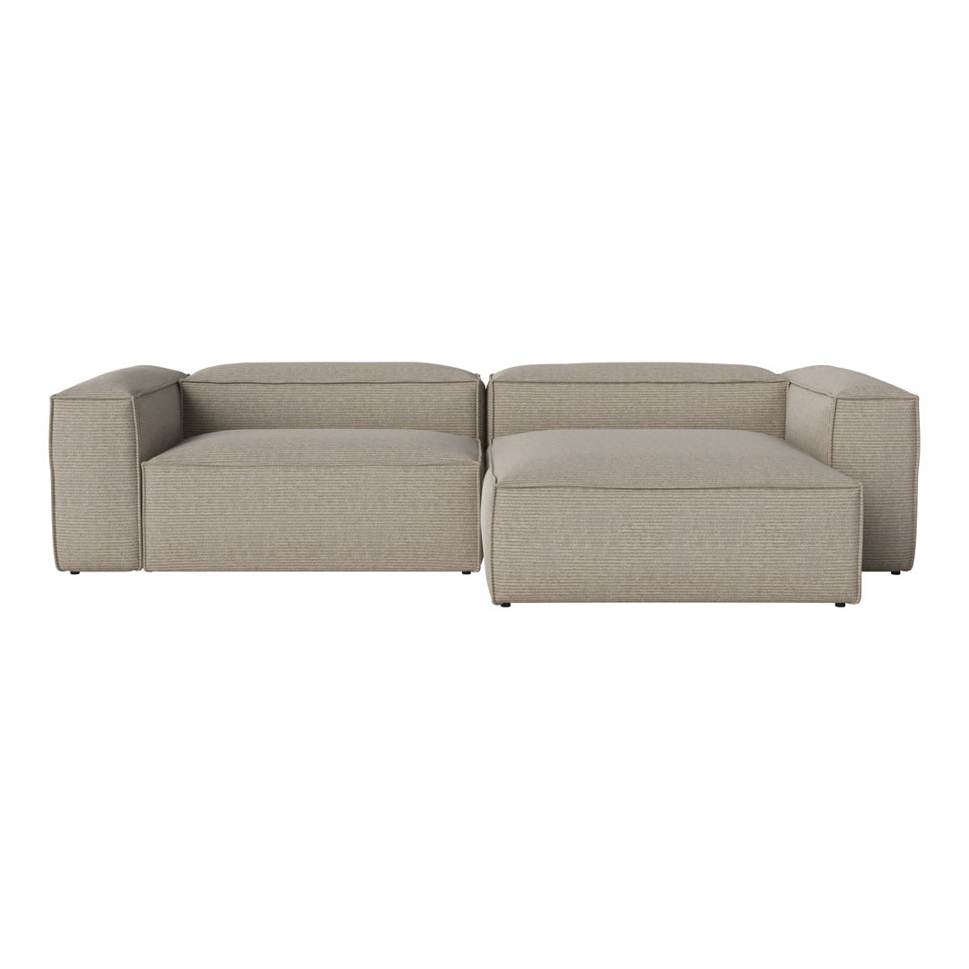 Cosima 2-Seater Sofa with Chaise Lounge - Modern Living Room Furniture for Small Spaces | Perfect for Apartments, Condos & Cozy Home Decor