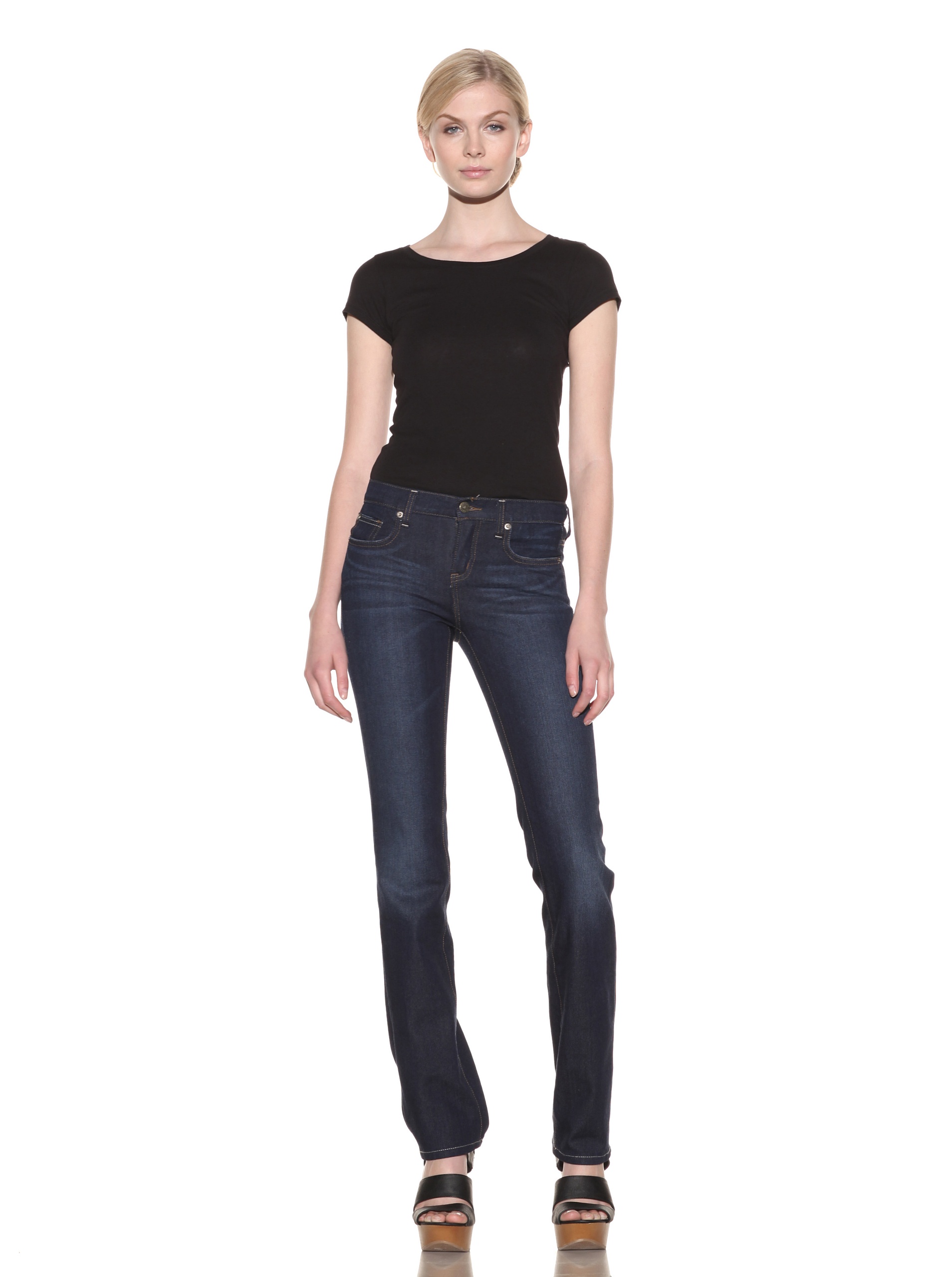 Henry & Belle Women's Ideal Straight Leg Jean - High Waist Stretch Denim Pants for Work, Casual & Everyday Wear | Comfortable Slim Fit for Office, Date Night & Weekend Outfits