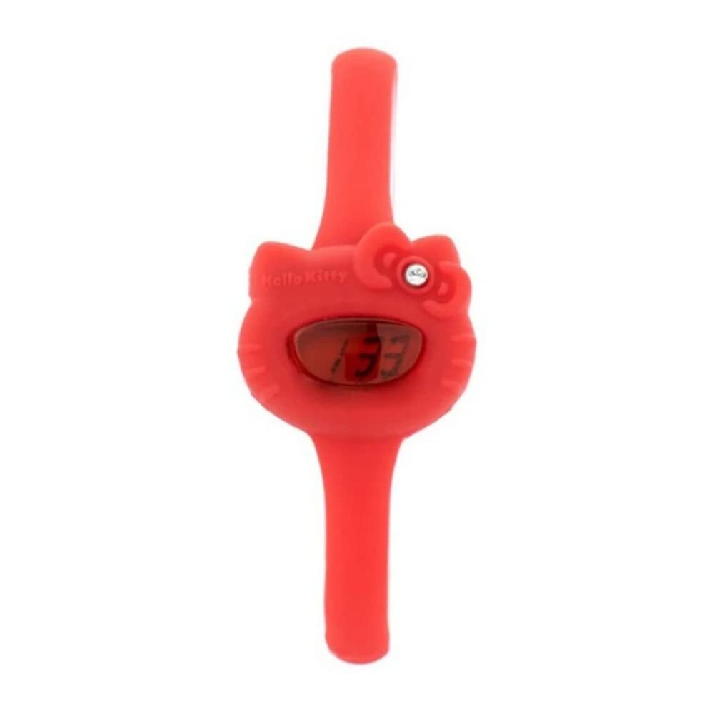 Hello Kitty Women's Watch with Natural Rubber Band - Red Color, Fashionable & Comfortable for Daily Wear, Work, and Casual Outings