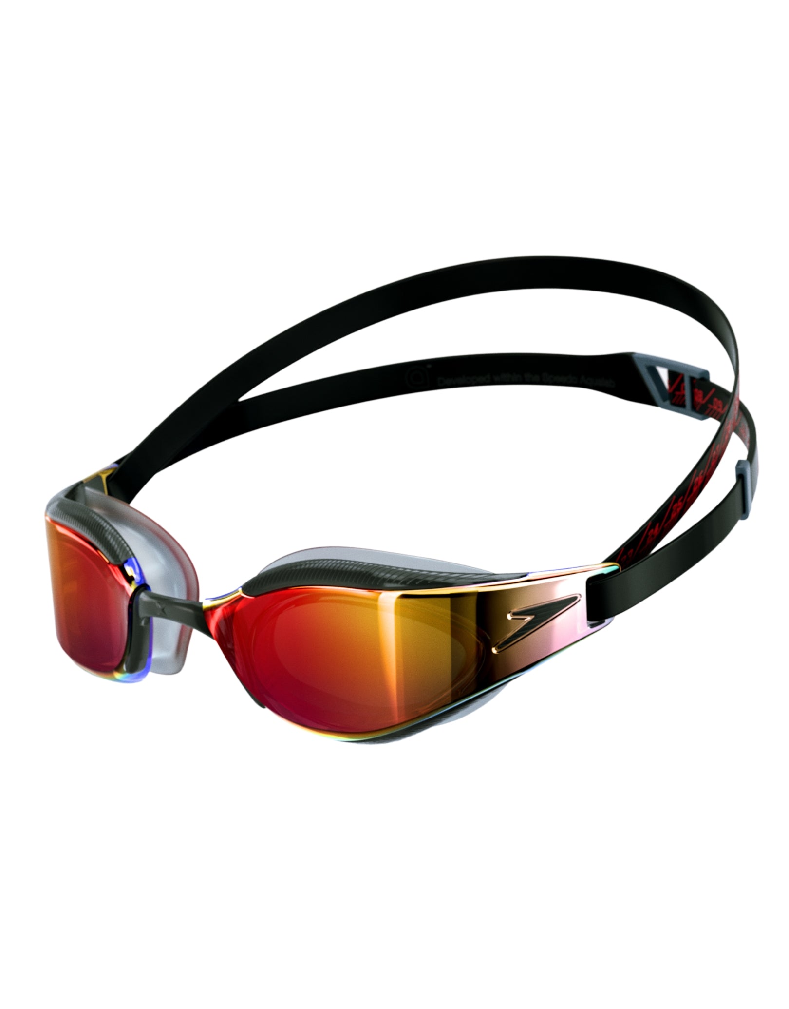 Fastskin Hyper Elite Mirror Swim Goggles - Anti-Fog UV Protection for Competitive Swimming & Training - Perfect for Pool, Open Water & Triathlon
