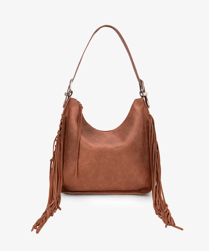 Montana West Fringe Hobo Bag - Stylish Leather Crossbody Purse for Women | Perfect for Everyday Use, Work & Travel