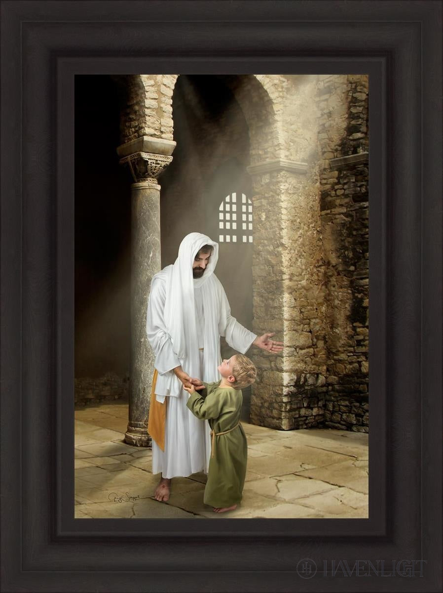 Feeling My Savior's Love - Inspirational Christian Wall Art Decor for Home, Church & Office - Perfect for Religious Gifts & Spiritual Encouragement