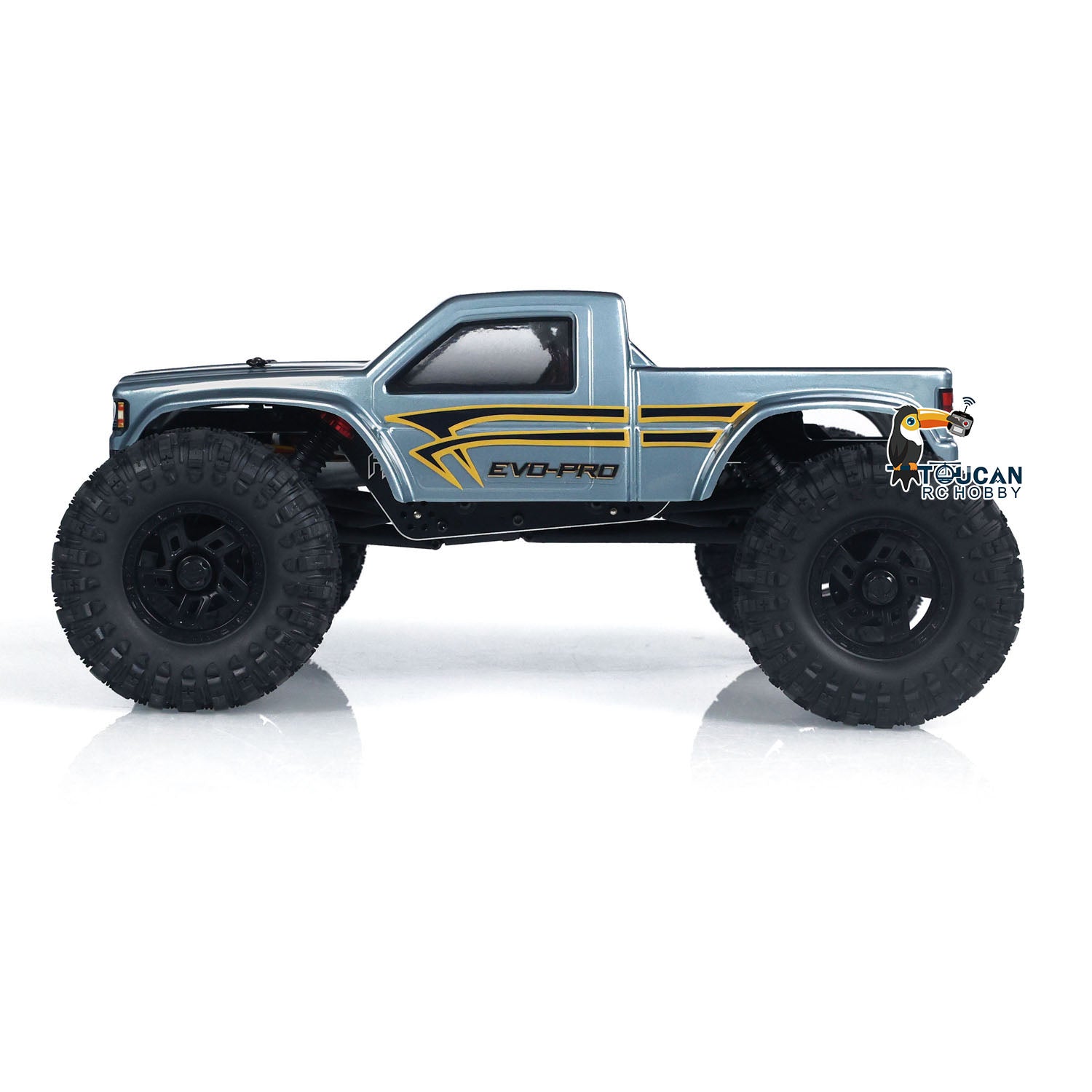 1/18 Hobby Plus CR18P Fighter RC Rock Crawler - 4WD Electric Off-Road Remote Control Car - Ready to Run Mini RC Truck for Adults & Kids - Perfect for Trail Crawling, Backyard Adventures & Hobby Racing