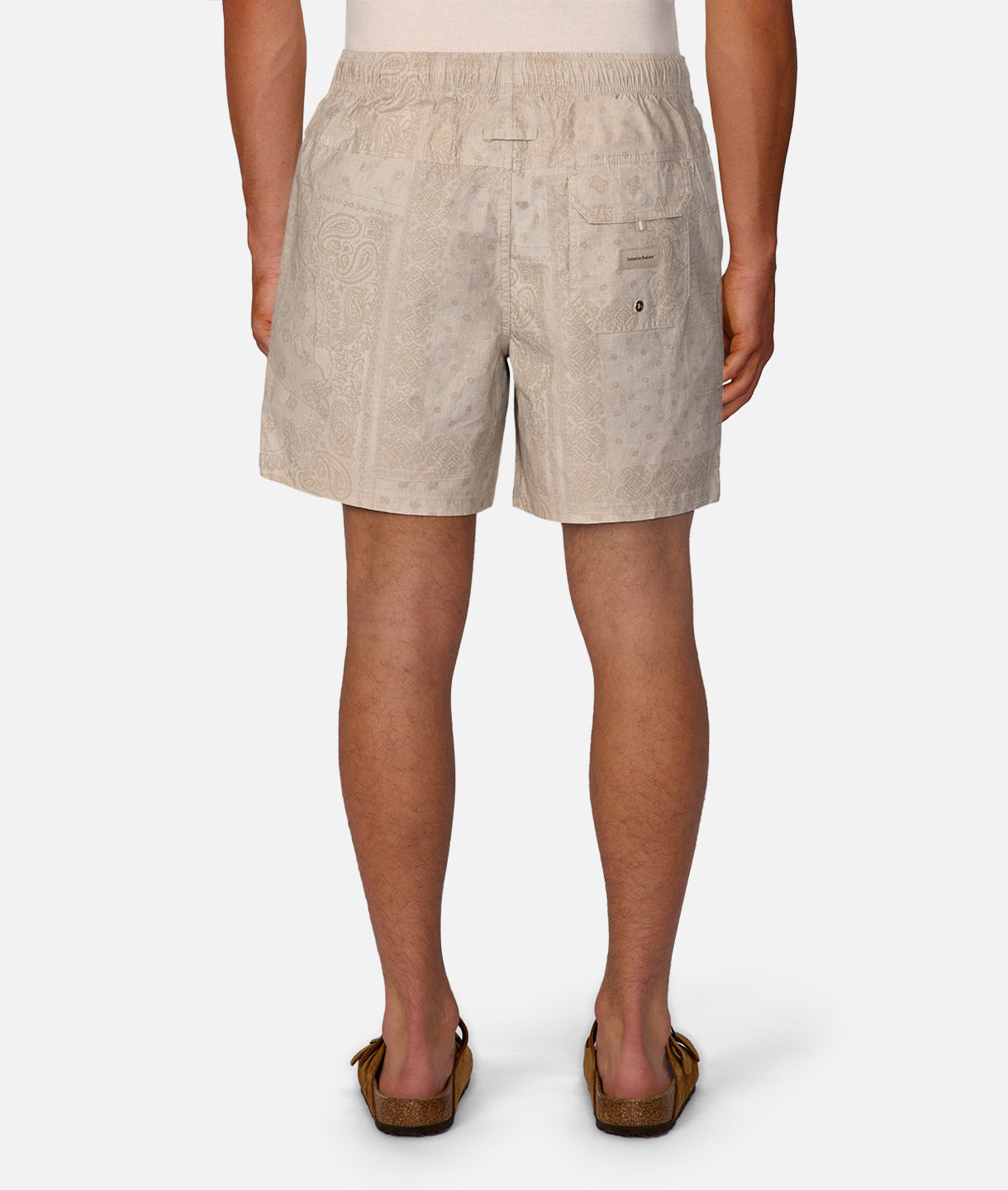 Winona Swim Shorts for Men - Quick-Dry Sand Wheat Color - Perfect for Beach, Pool, and Summer Vacations