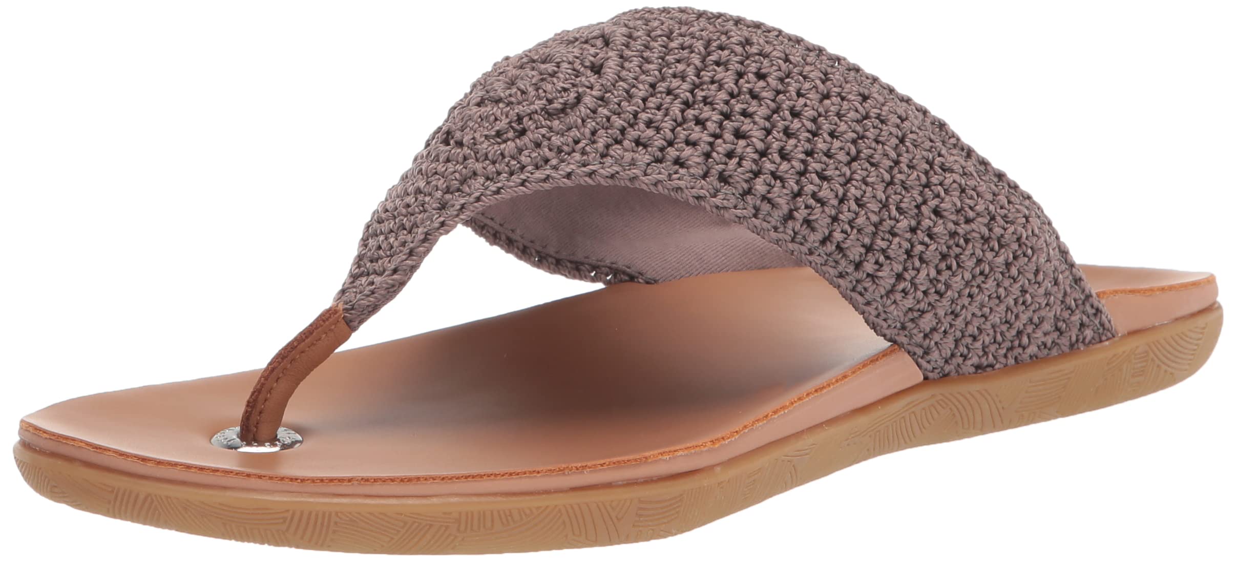 The Sak Shana Crochet Slip-On Thong Sandals for Women - Comfortable Boho Beach Sandals for Summer, Vacation & Casual Outings