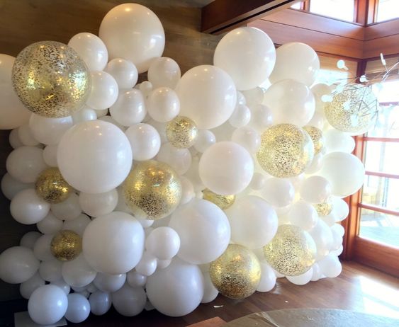 Organic Balloon Wall Kit for Party Decorations - Eco-Friendly Latex Balloons for Birthday, Wedding, Baby Shower & Event Backdrop Decor