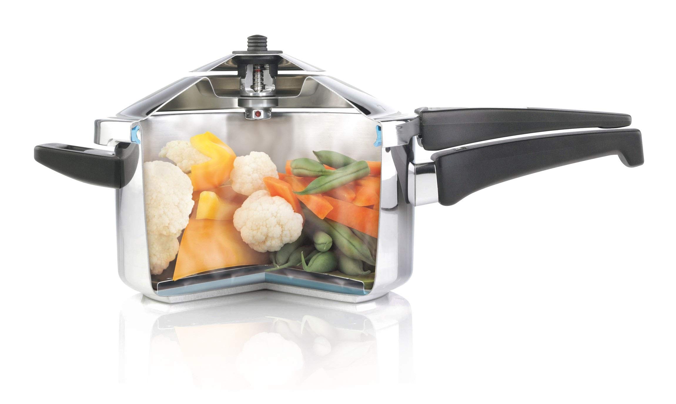 Kuhn Rikon Duromatic Energy Efficient Pressure Cooker & Frying Pan - Fast Cooking & Sautéing for Healthy Meals | Perfect for Home Chefs & Meal Prep