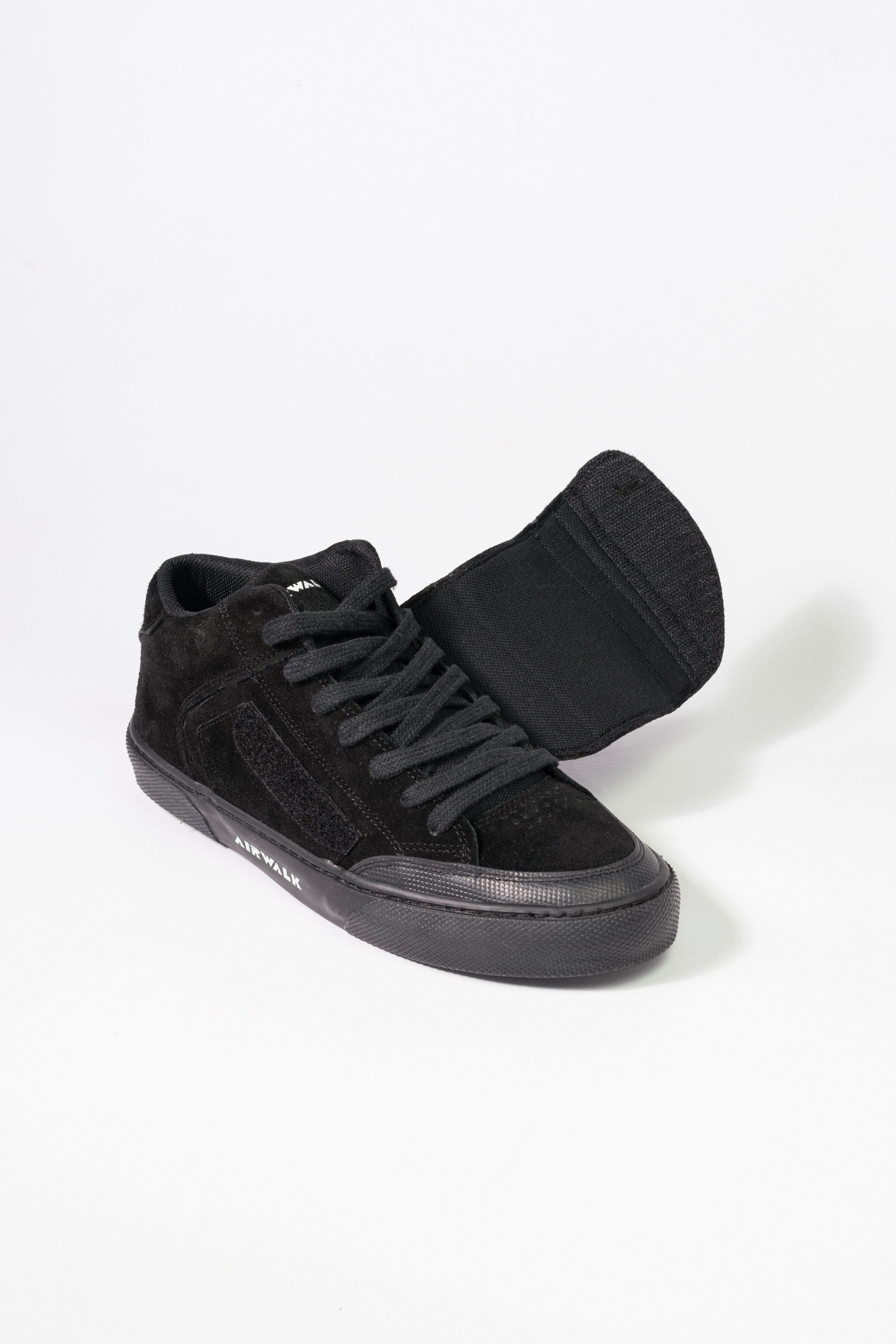 Unisex Air Walk Stone Black Sneakers - Comfortable Casual Shoes for Walking, Running & Everyday Wear