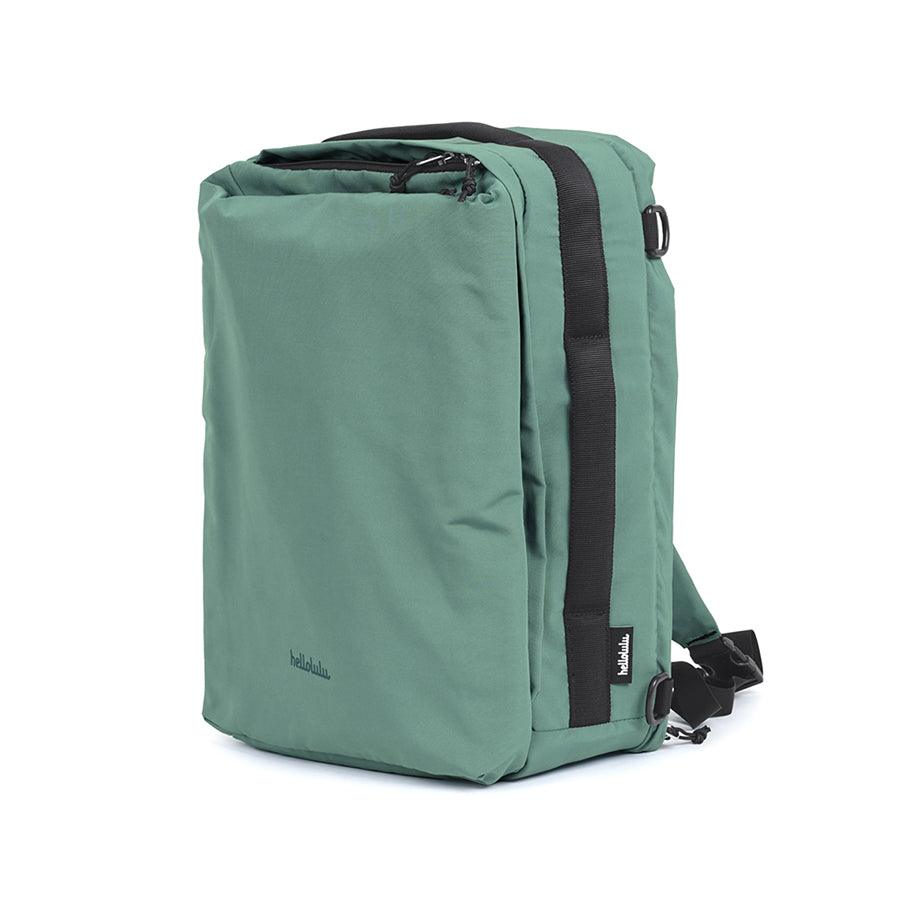 HELLOLULU Kell 3-Way Convertible Backpack Purse in Crystal Teal - Perfect for Travel, Work & Everyday Use