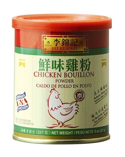 LEE KUM KEE Chicken Bouillon Powder - 8 oz (Pack of 12) | Premium Soup Base & Seasoning for Cooking, Soups, Stews & Asian Dishes