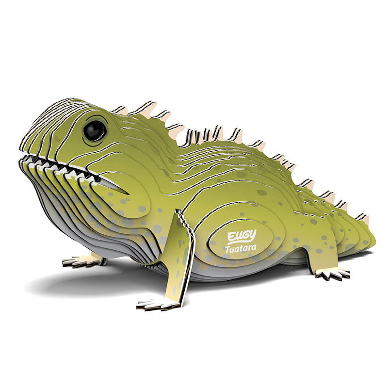 3D Tuatara Puzzle - Wooden Animal Jigsaw Puzzle for Adults & Kids - Fun Brain Teaser & Home Decor - Perfect for Gifts, Stress Relief & Family Game Night